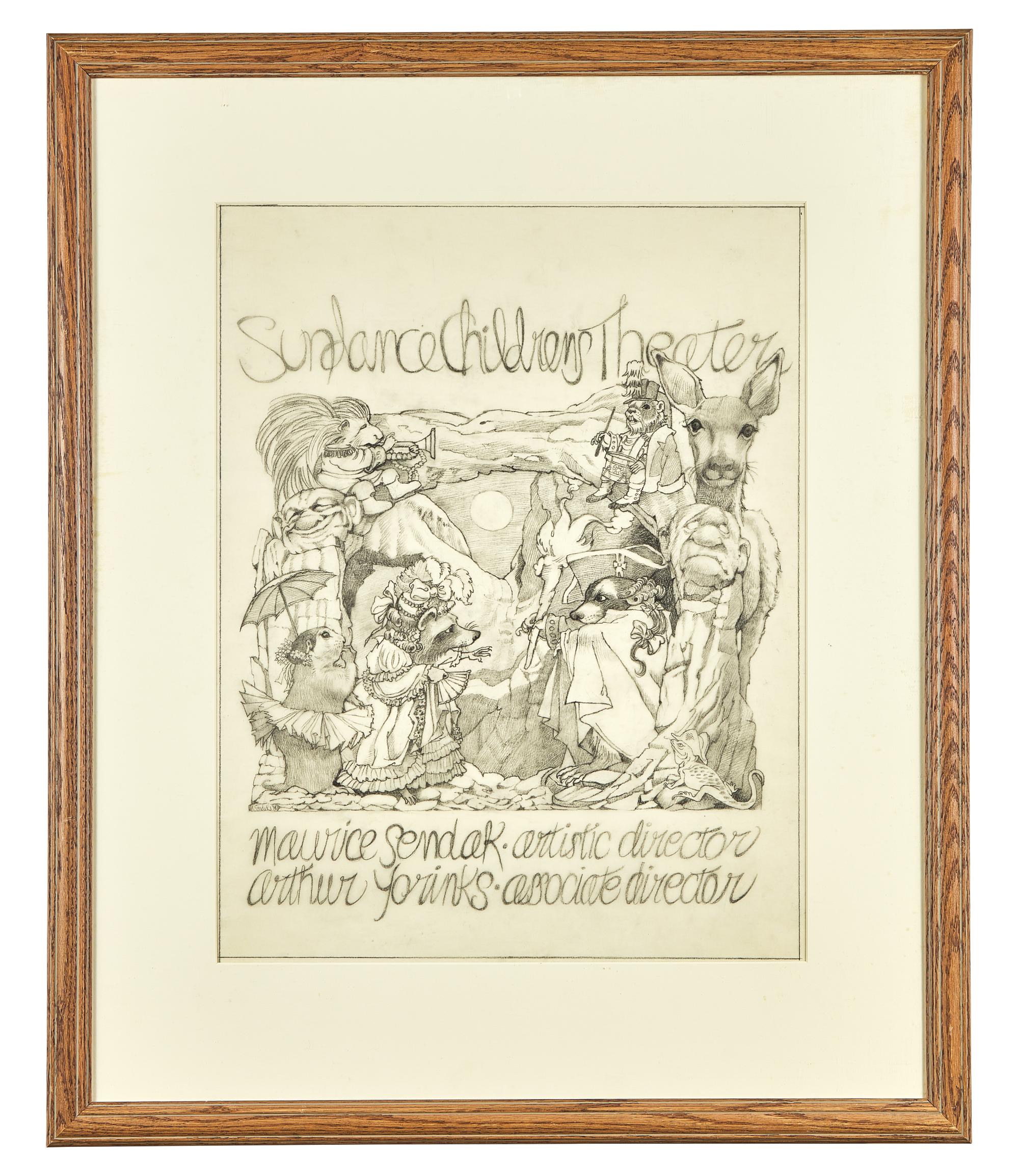 Study for Sundance Childrens Theater, 1988