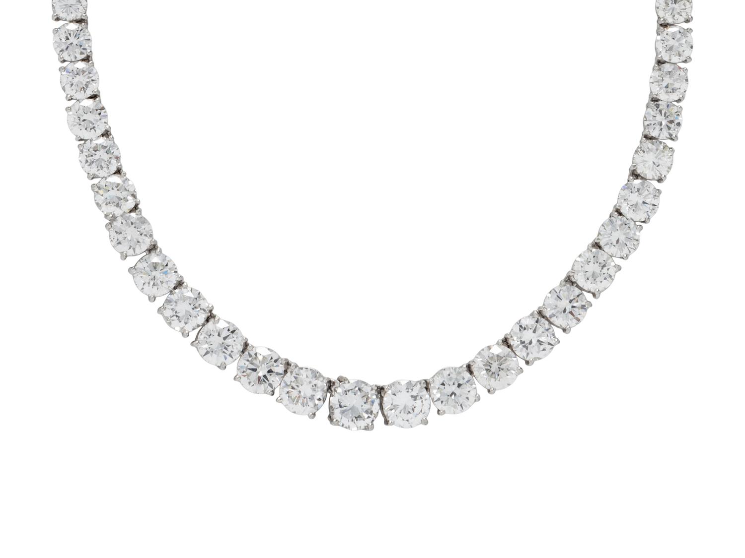 DIAMOND RIVIÈRE NECKLACE