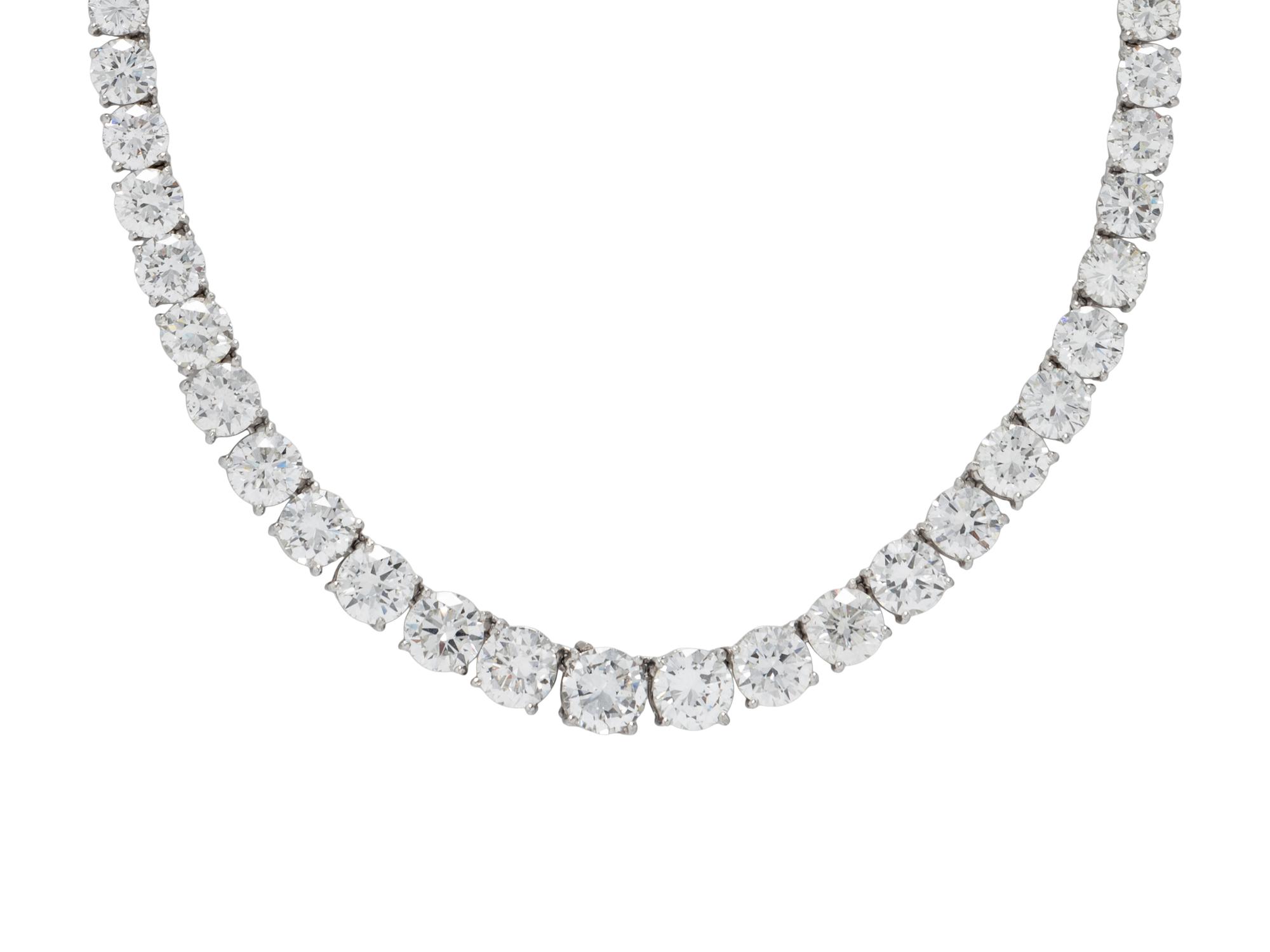 DIAMOND RIVIÈRE NECKLACE