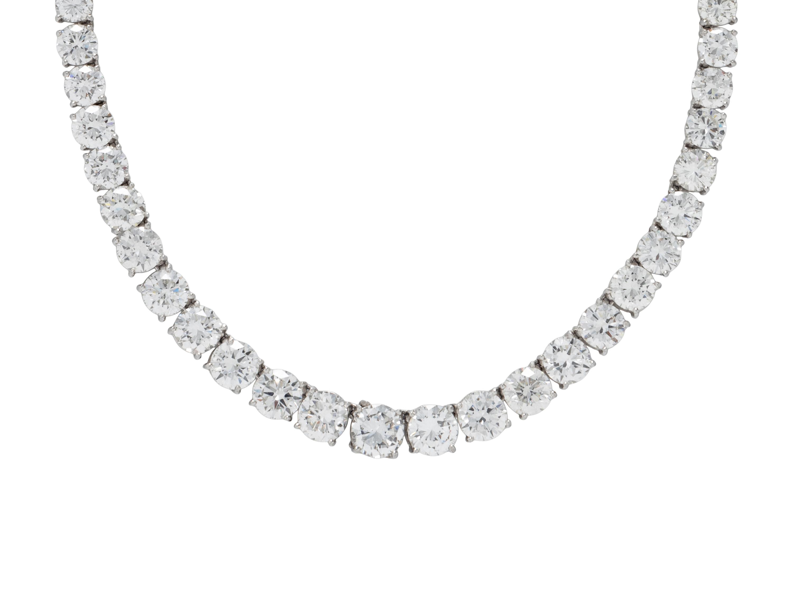 DIAMOND RIVIÈRE NECKLACE