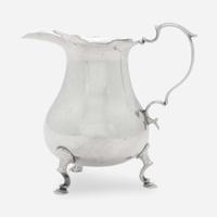 A silver cream pot Adrian Bancker (1703-1772), New York, NY, circa 1740