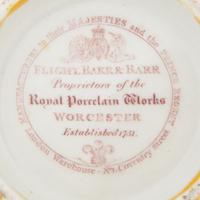 A Flight, Barr and Barr Porcelain Cup and Associated Saucer