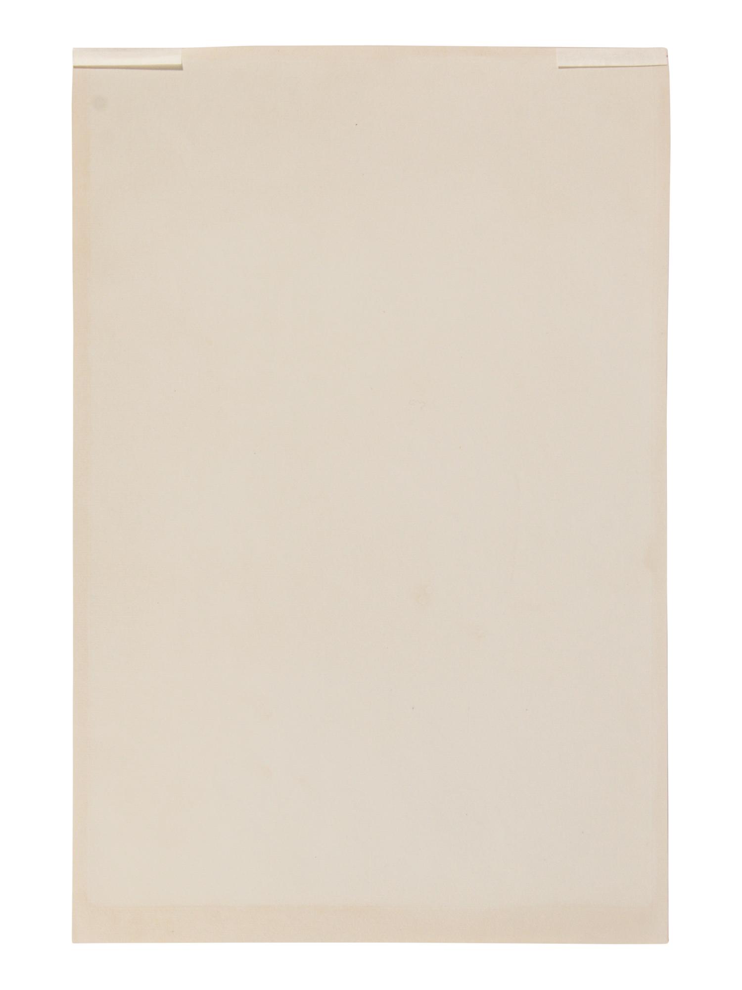 Kümmernis, 1914; printed later