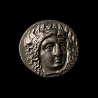 [ANCIENTS] CARIAN SATRAPS. Pixodaros (340-334 BC). Ar Didrachm. (7.0 g, 20mm)