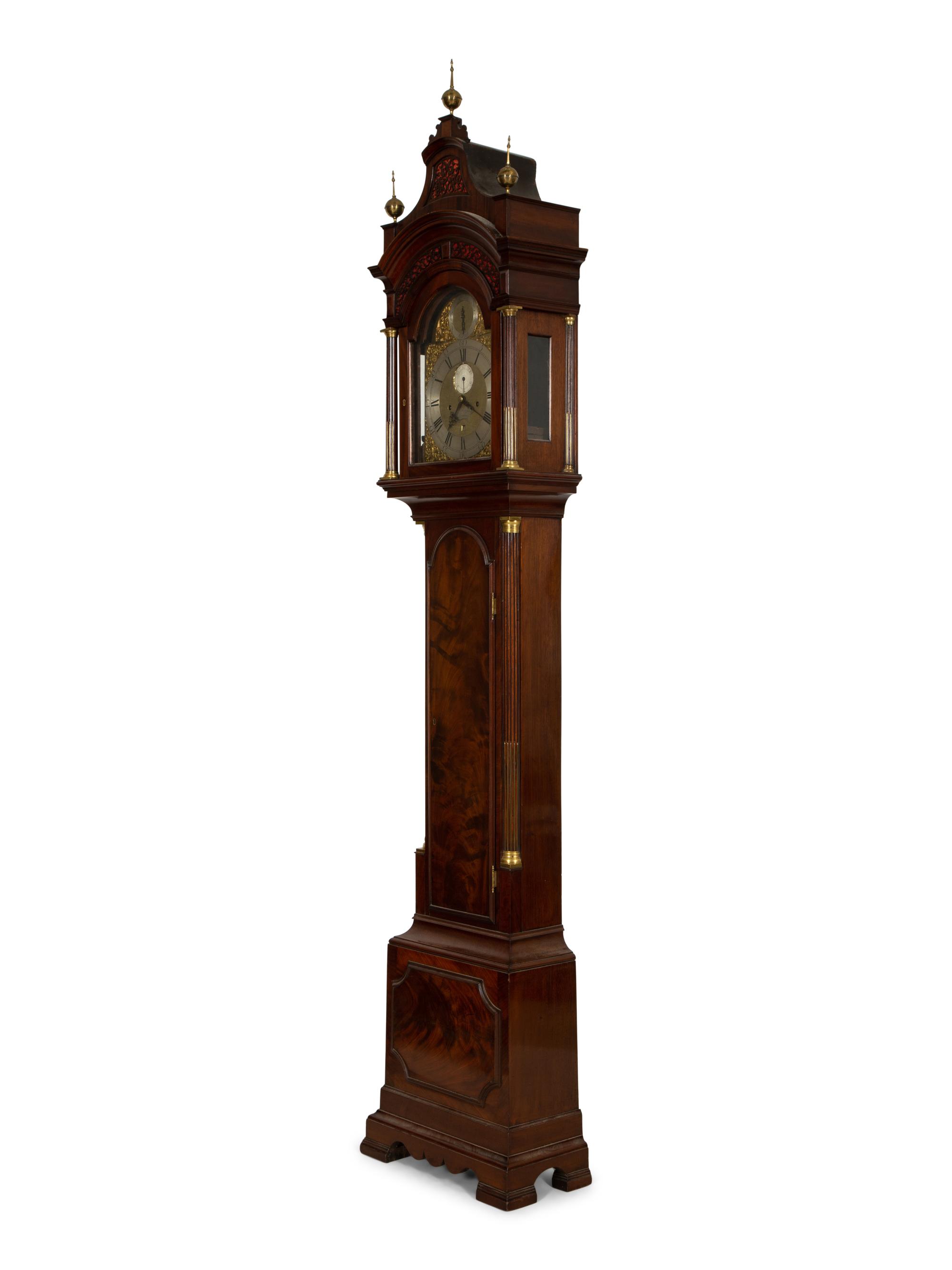 A George III Mahogany Longcase Clock