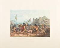 A Group of seven reproduction Karl Bodmer prints, comprising: