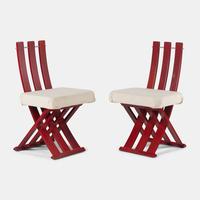 Pair of Dining Chairs, model 1135