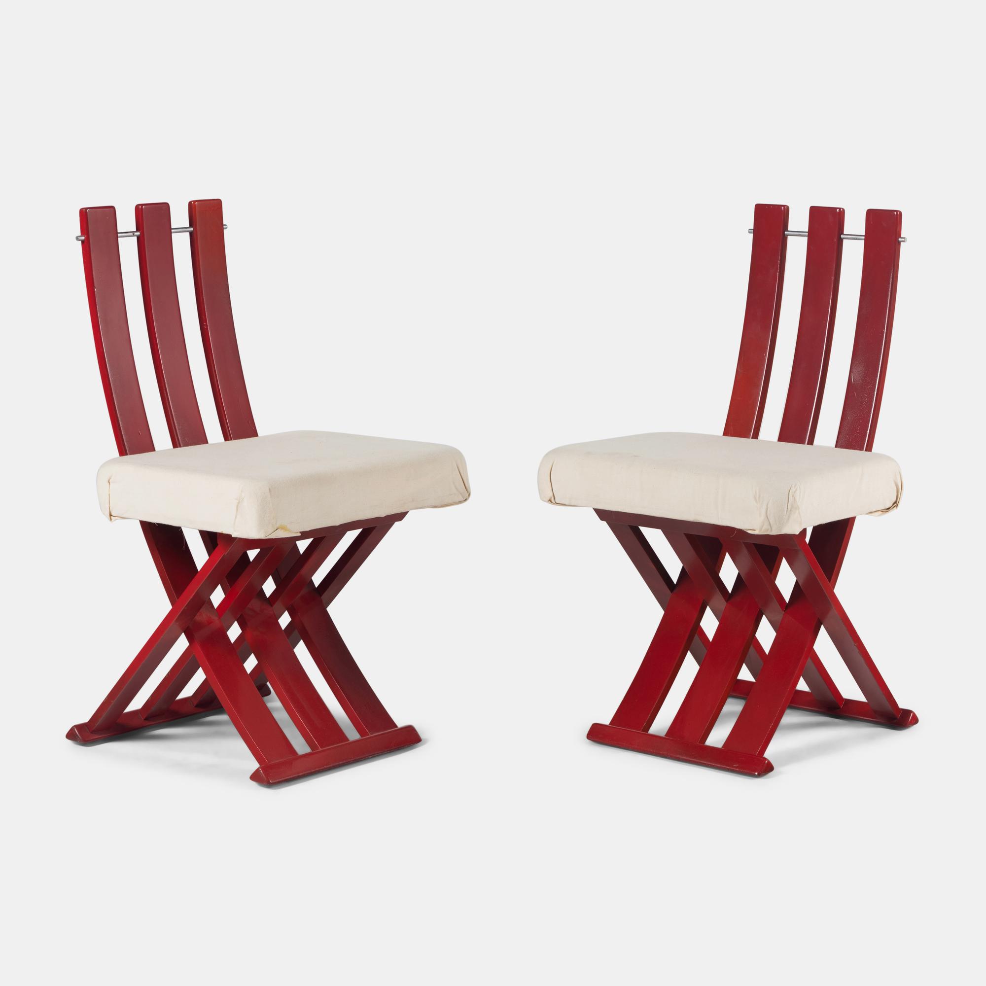 Pair of Dining Chairs, model 1135