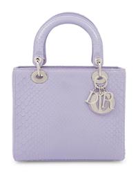 Christian Dior Purple Python Small Lady Dior Bag, 2012