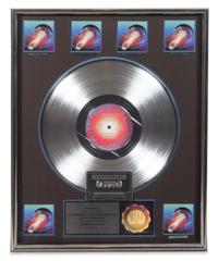 A Journey: Escape RIAA Certified 6x Platinum Presentation Album 21 x 17 inches.