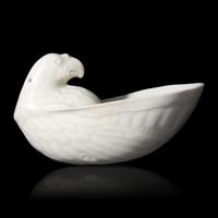 A Chinese Transparent Glazed 'Parrot' Cup, Song Dynasty 宋 白瓷鸚鵡杯