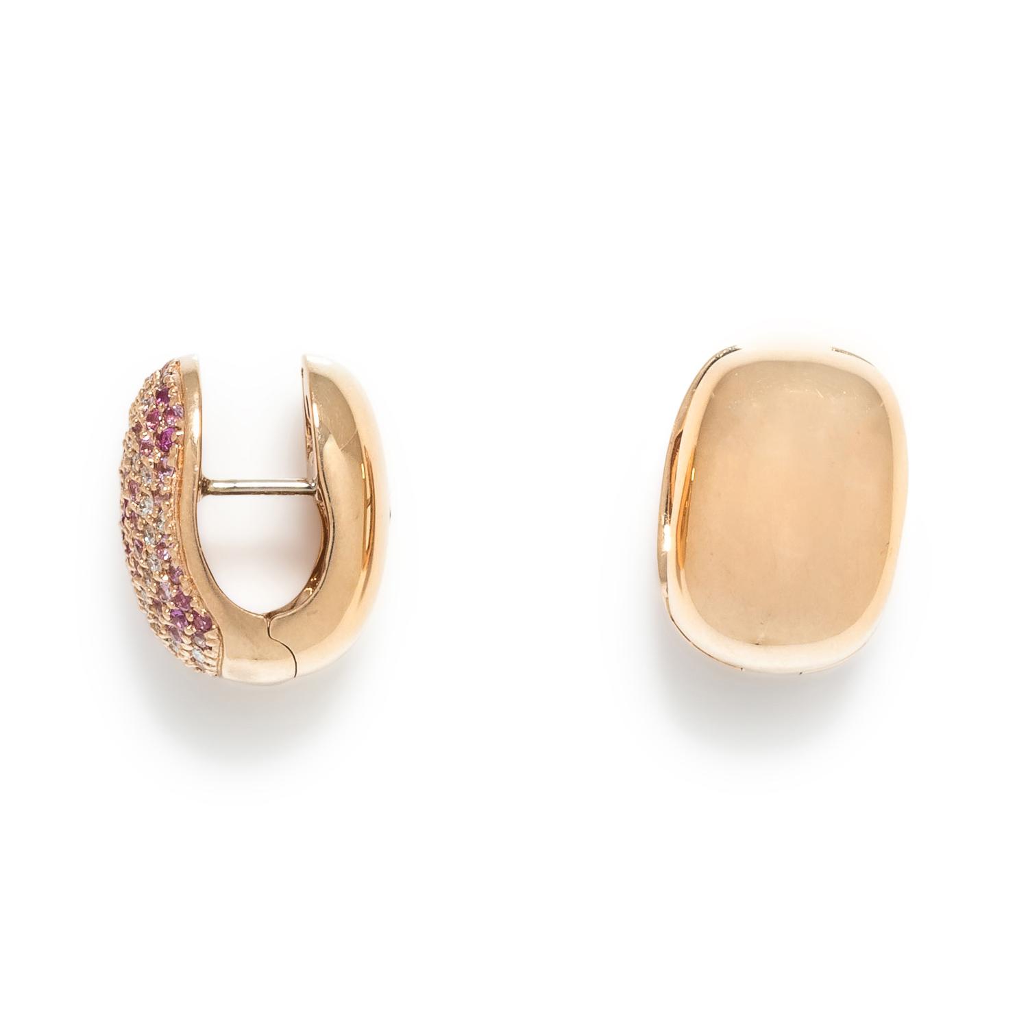 DIAMOND AND PINK SAPPHIRE SET