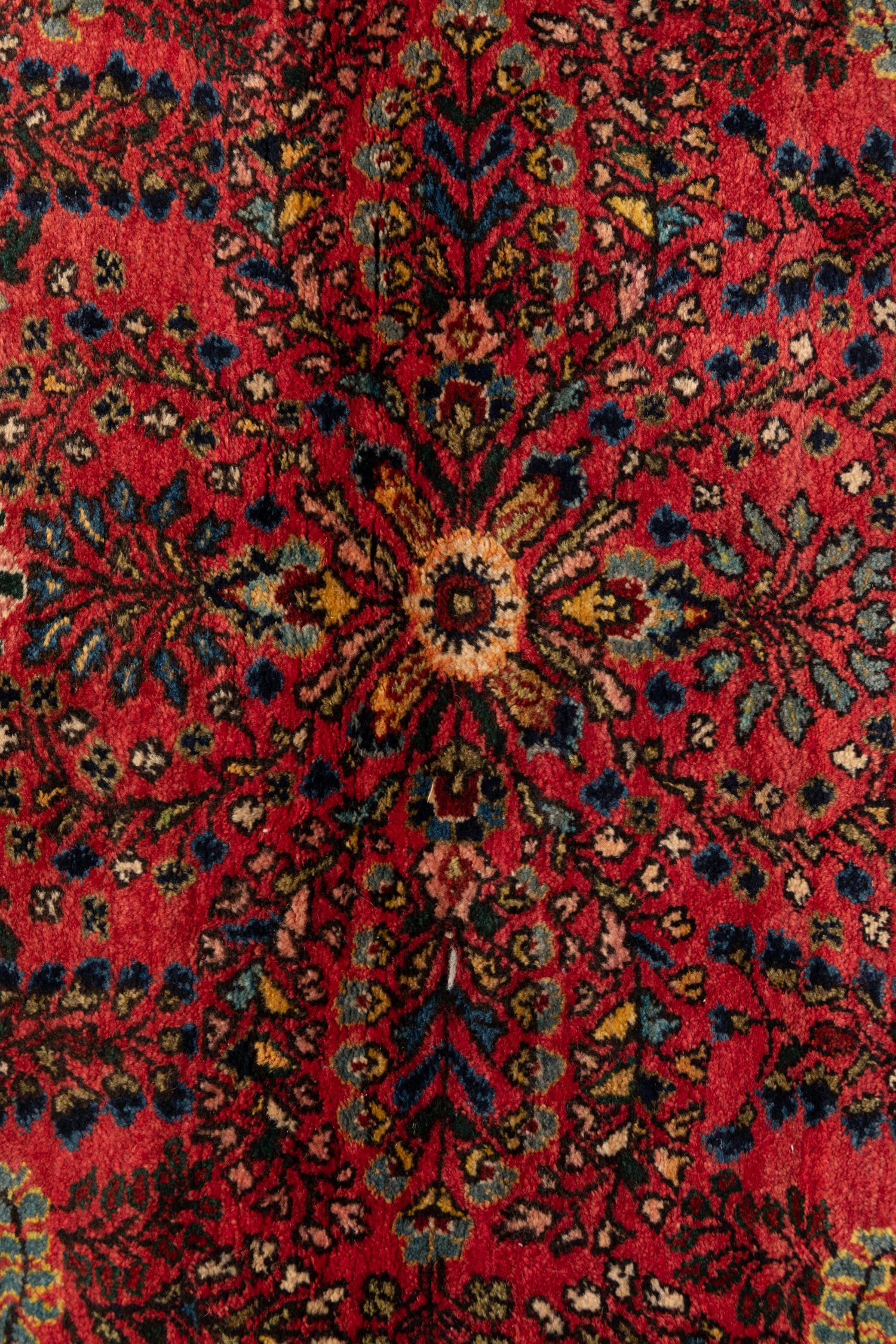 A Sarouk Wool Rug