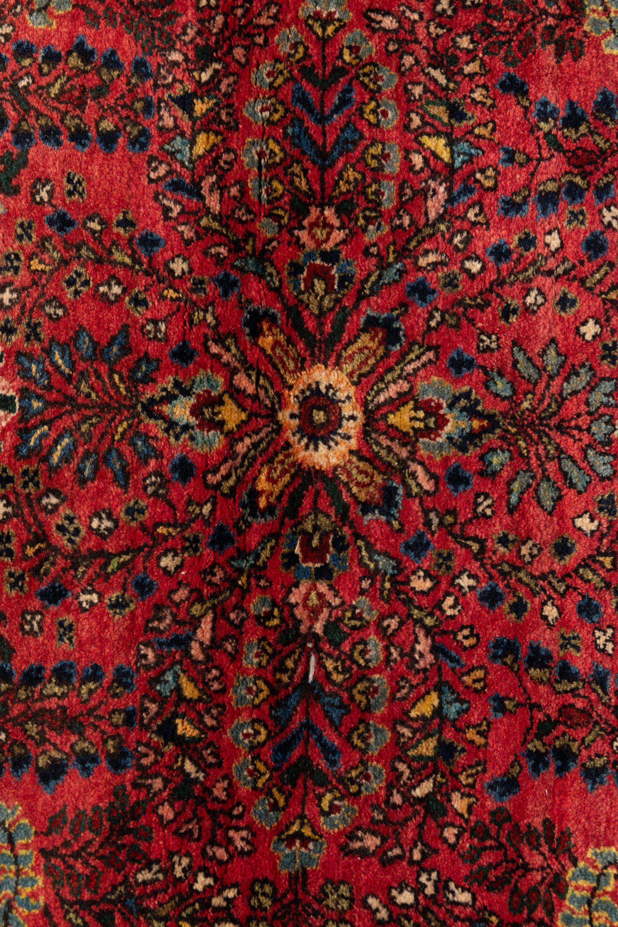 A Sarouk Wool Rug