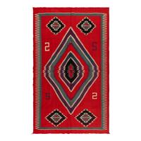 Navajo Germantown Pictorial Weaving [Rug]