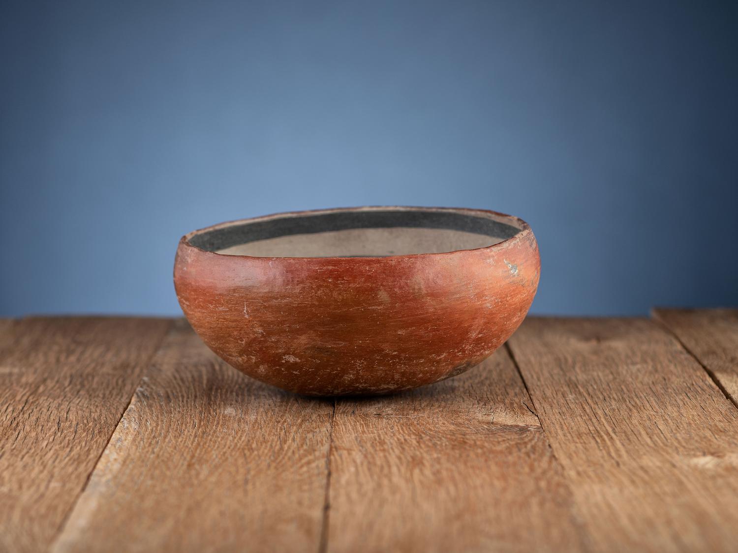 Roosevelt Redware Pottery Bowls