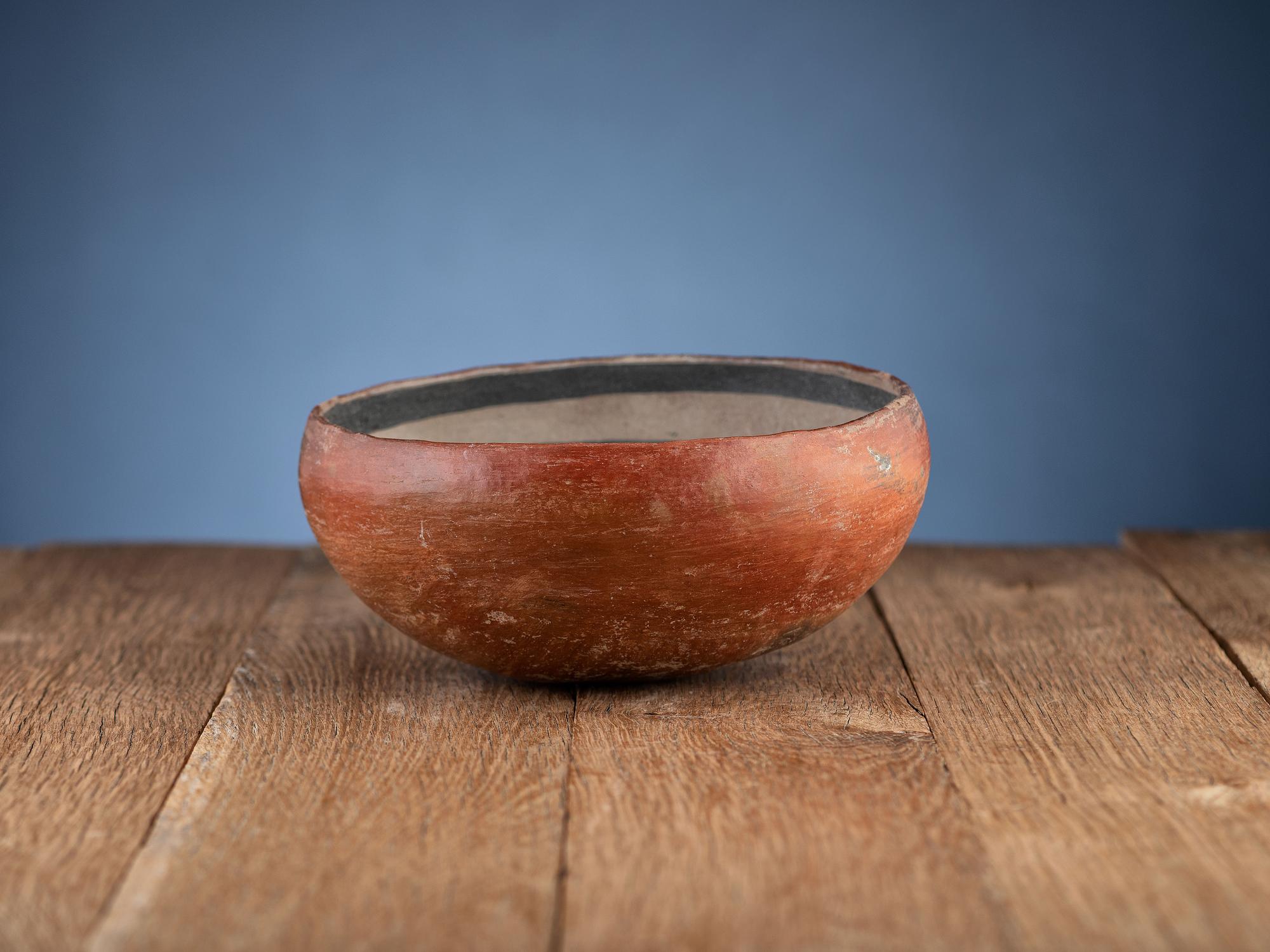 Roosevelt Redware Pottery Bowls