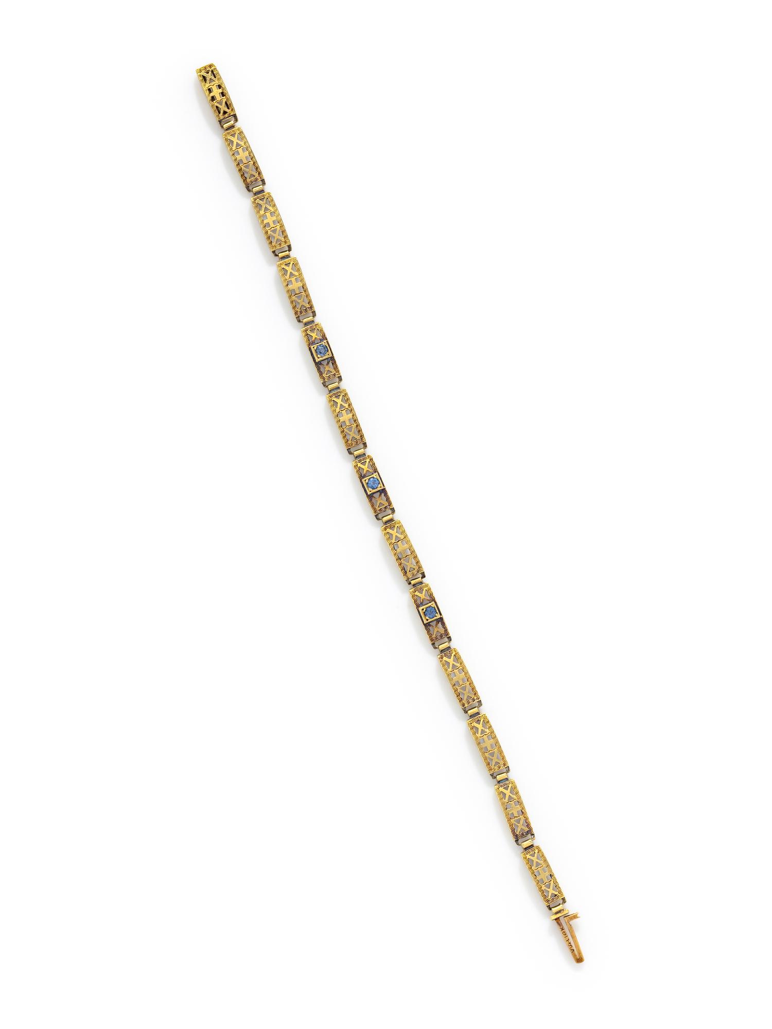 COLLECTION OF YELLOW GOLD AND GEMSTONE JEWELRY