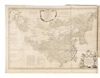 DU HALDE, Jean-Baptiste (1674-1743). A Description of the Empire of China and Chinese-Tartary, together with the Kingdoms of Korea and Tibet . Translated from the French by Richard Brookes. London: T. Gardner for Edward Cave, 1738-1741.