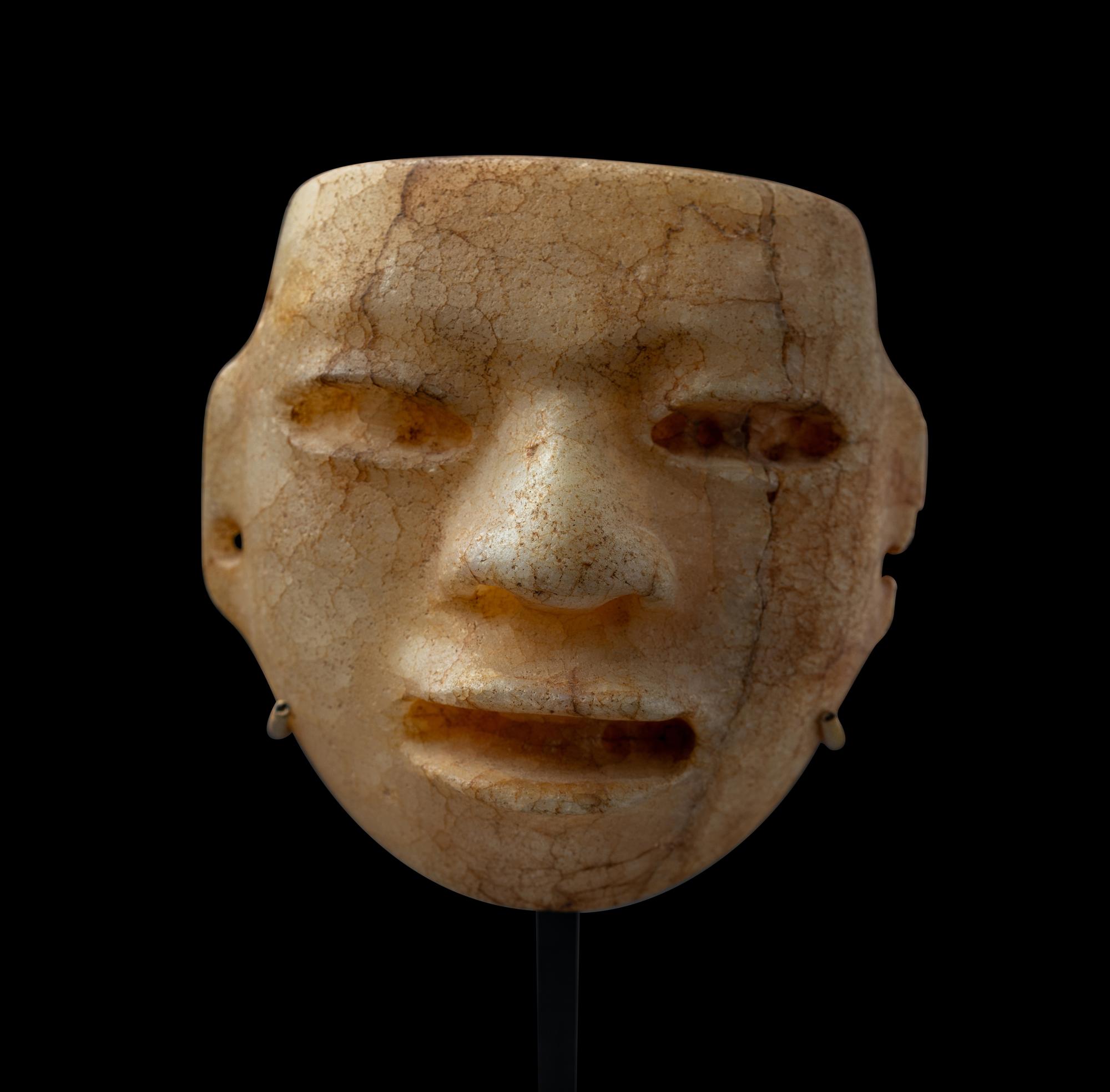 A Teotihuacan Travertine Mask