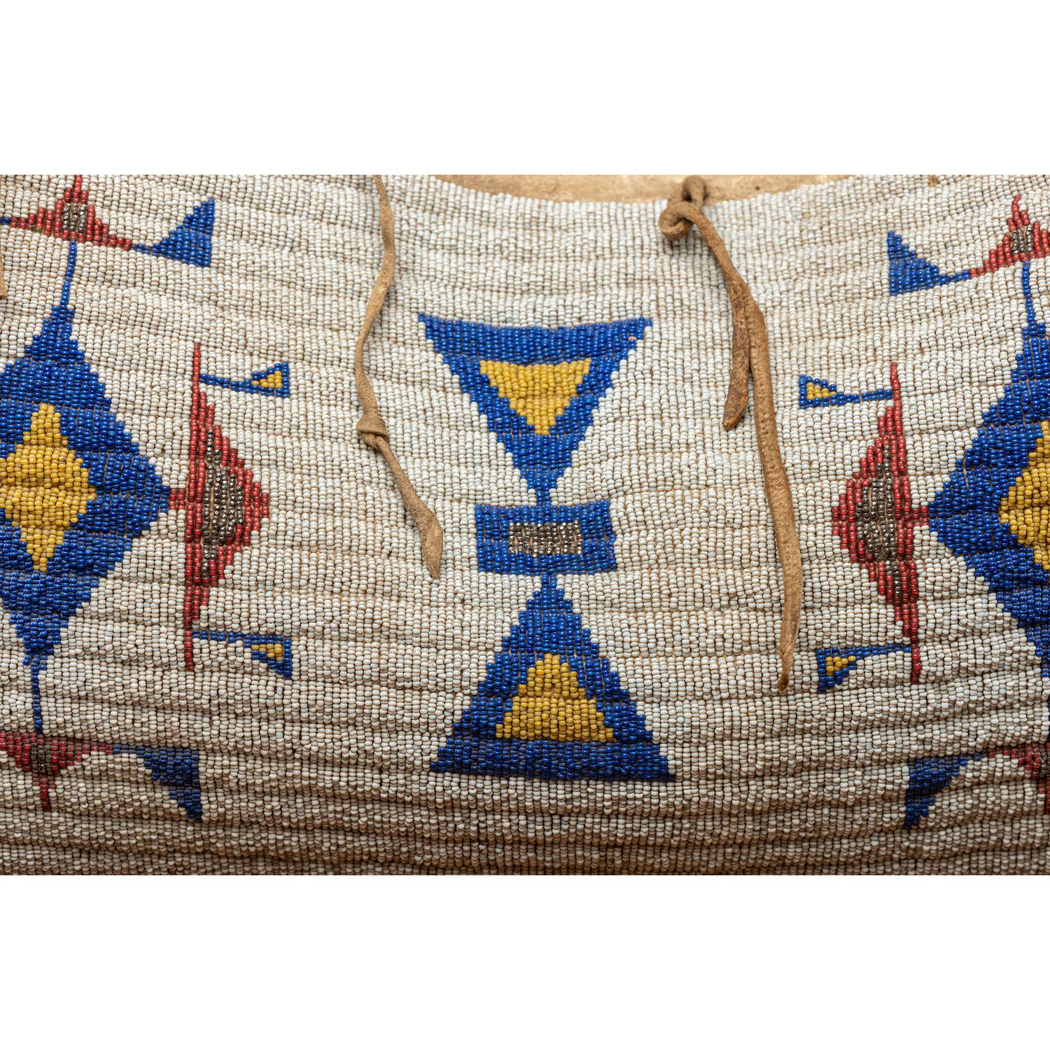Sioux Beaded Hide Possible Bag