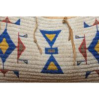 Sioux Beaded Hide Possible Bag