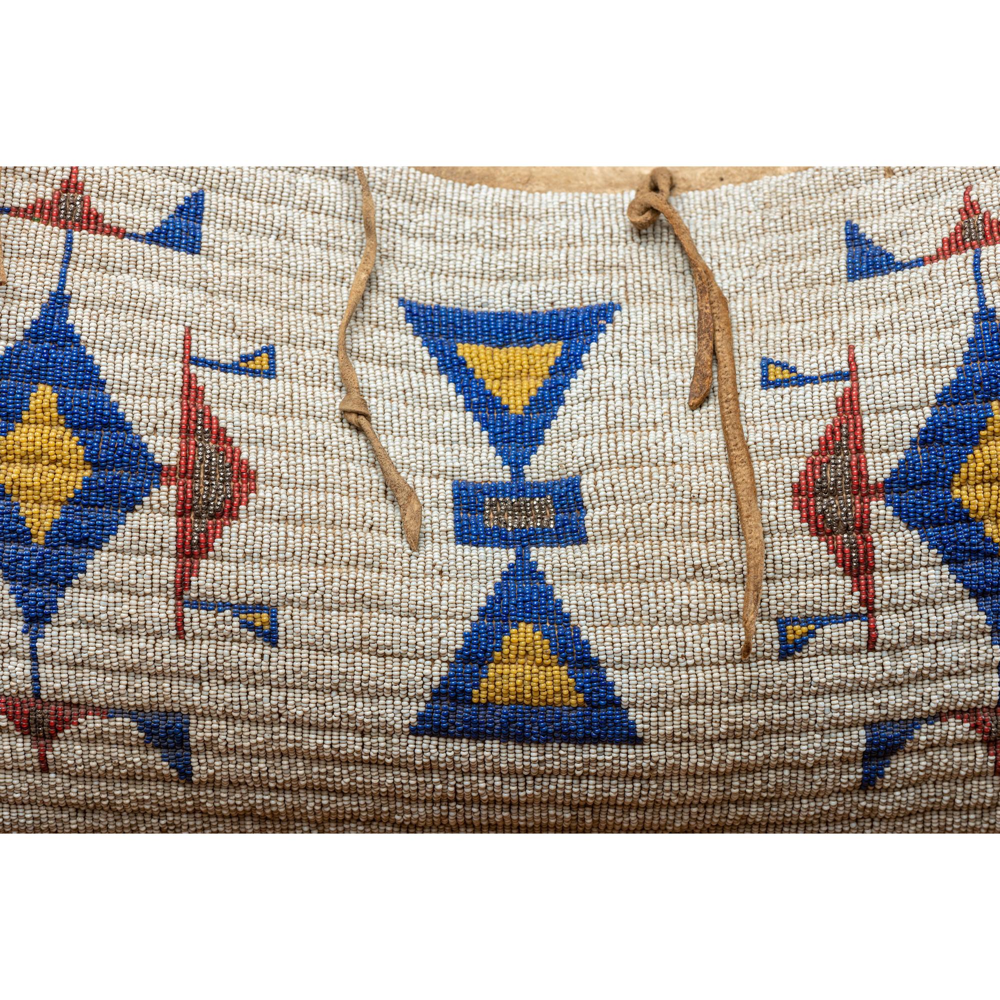Sioux Beaded Hide Possible Bag