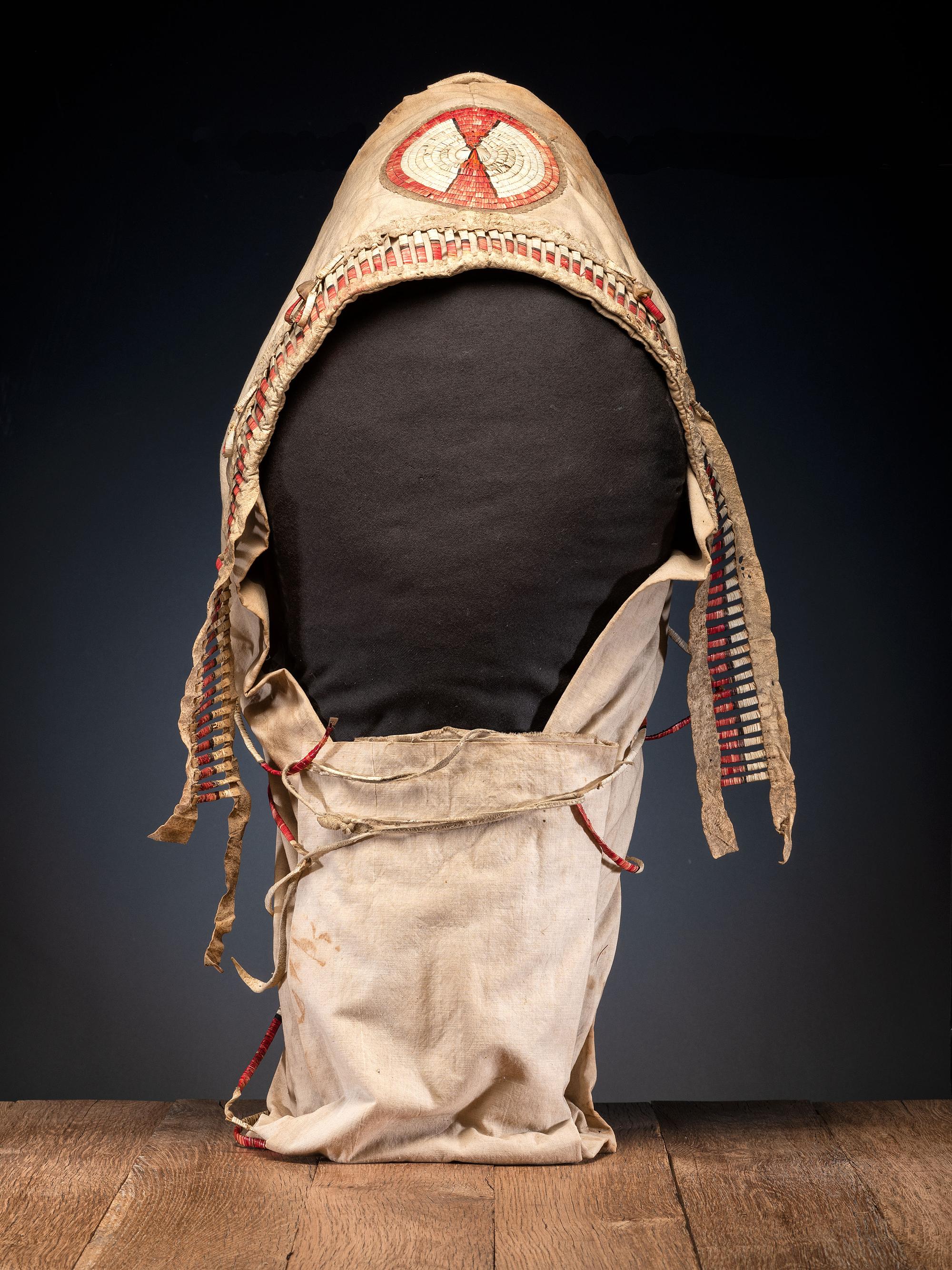 Arapaho Quilled Cradle