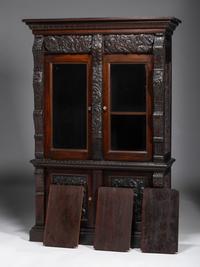 Cincinnati Art-Carved Cabinet Last Quarter 19th Century