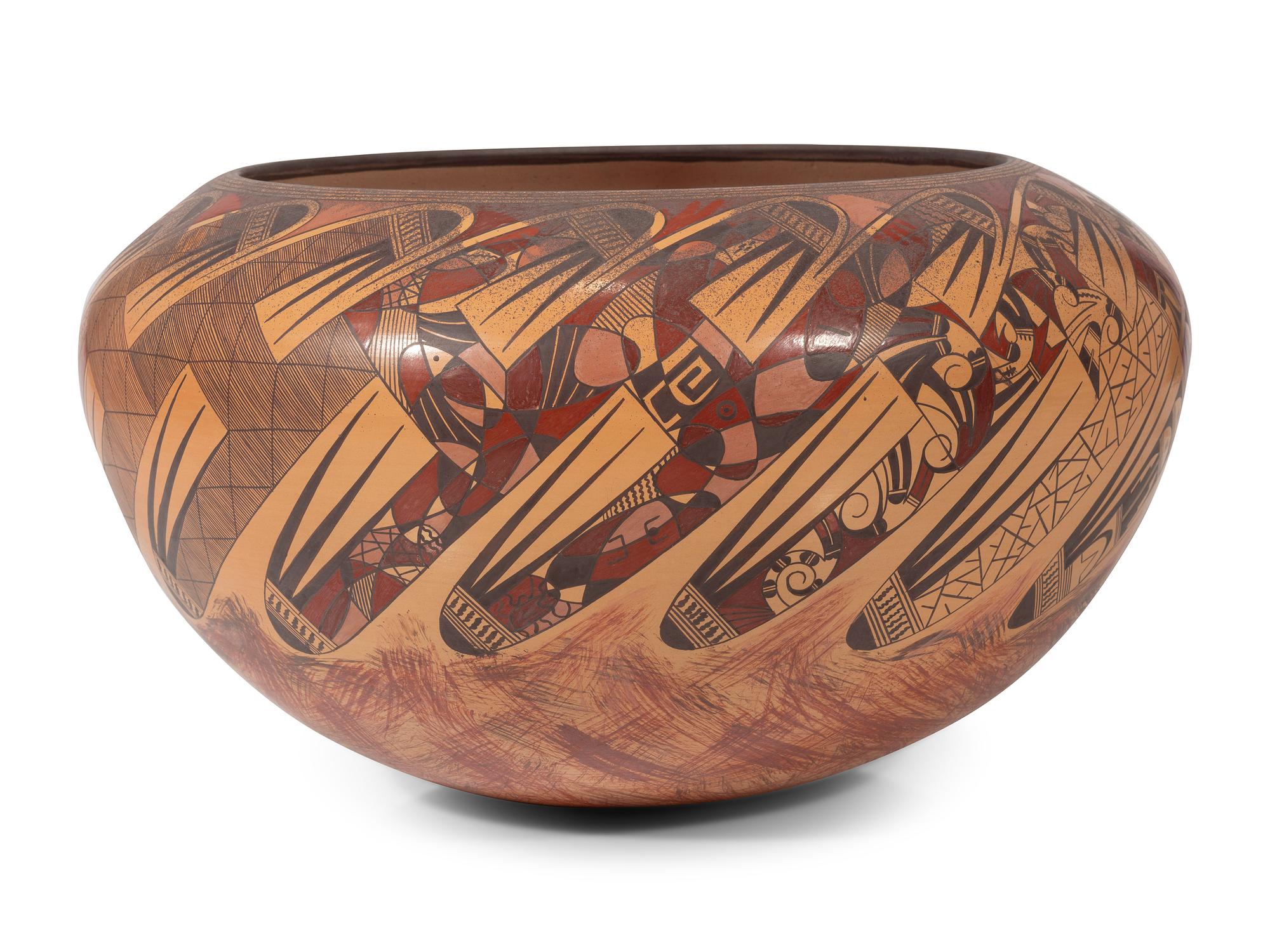 Polychrome Pottery Jar