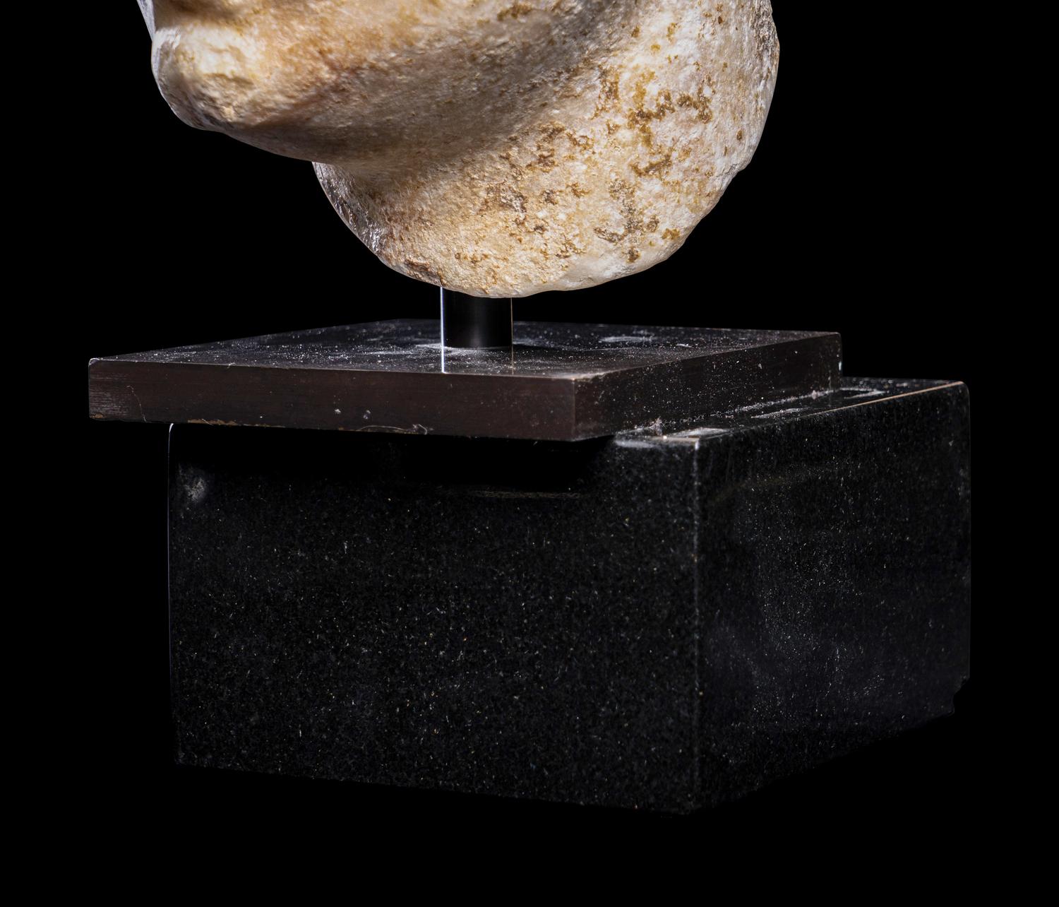 A Roman Marble Portrait Head of Julia Titi