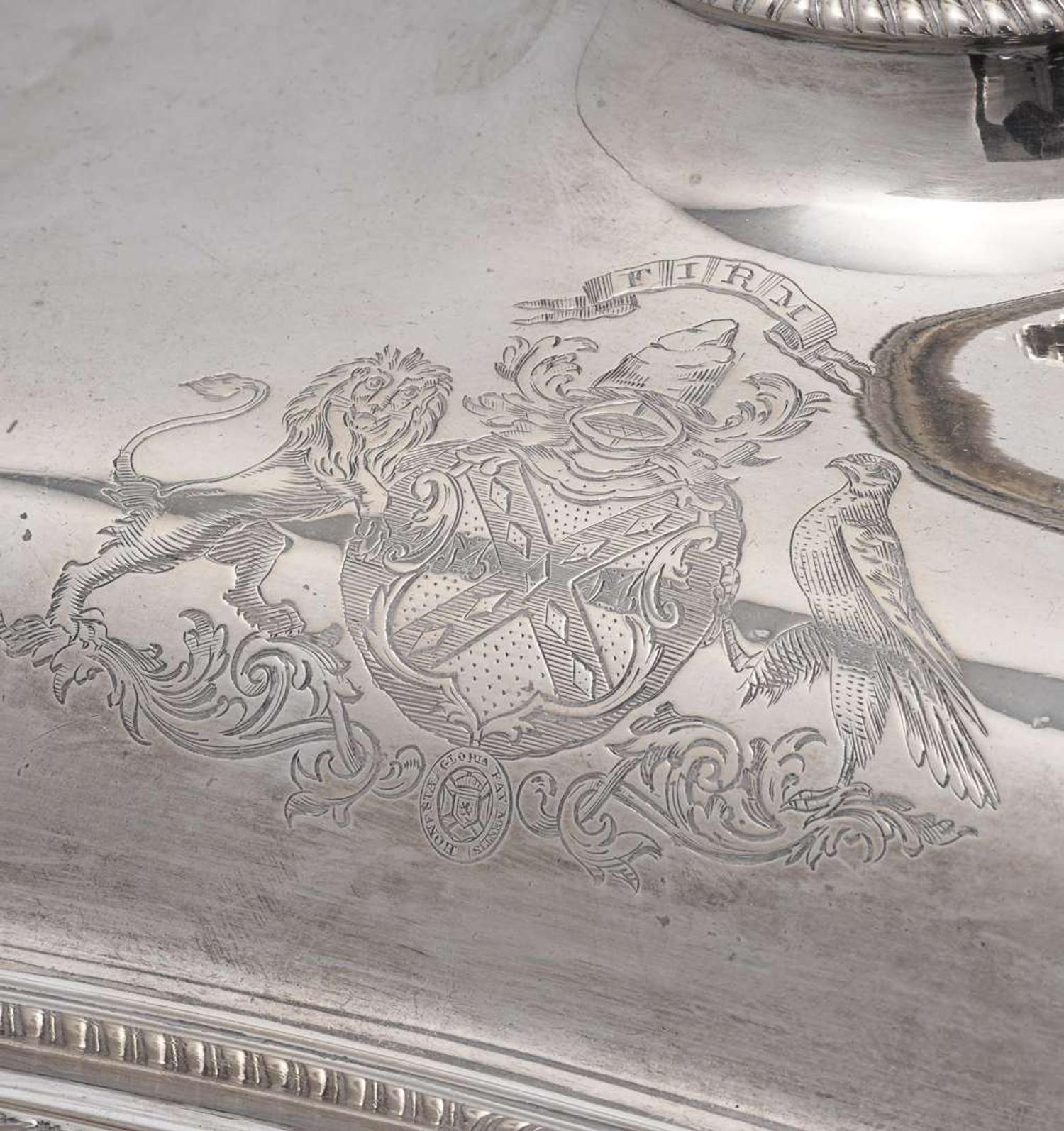 A George III Sterling Silver Entree Dish with Cover Paul Storr, London, 1801