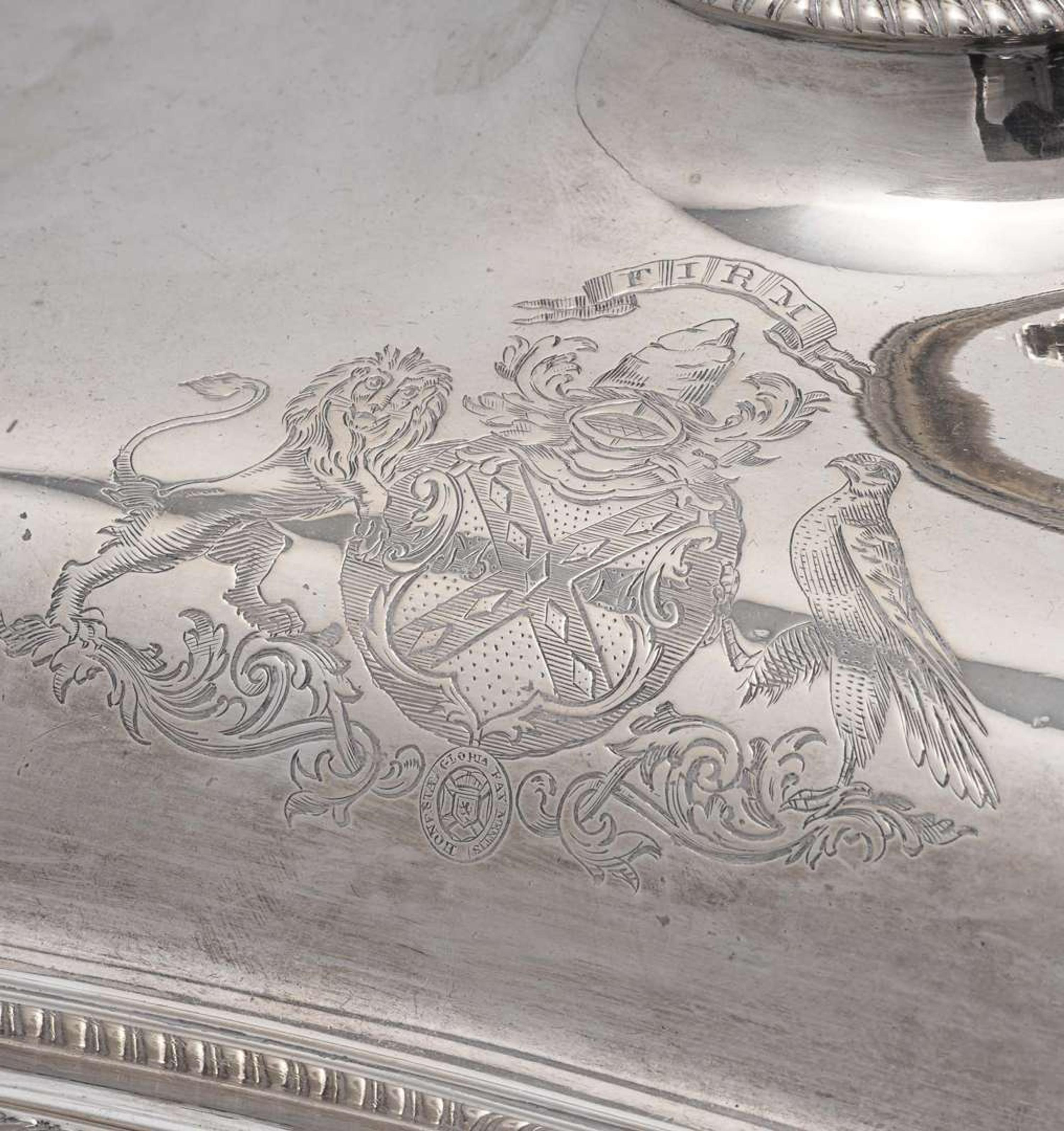 A George III Sterling Silver Entree Dish with Cover Paul Storr, London, 1801