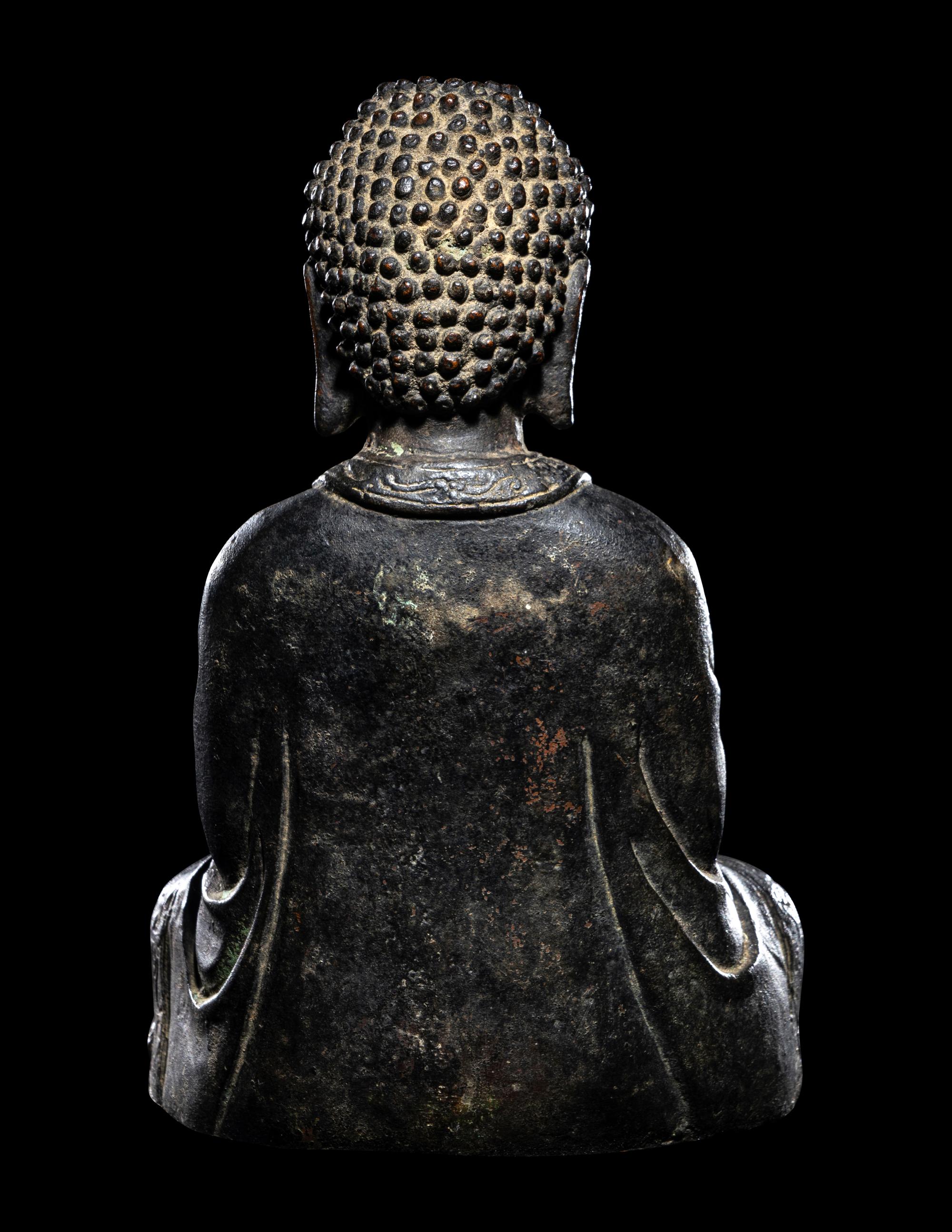A Chinese Bronze Buddha