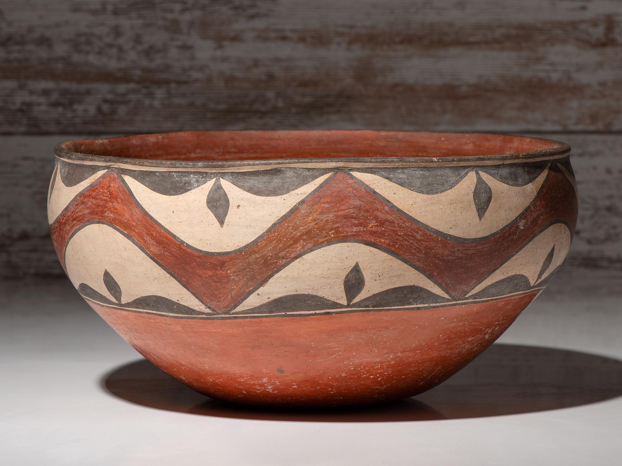 Zia Pottery Dough Bowl
