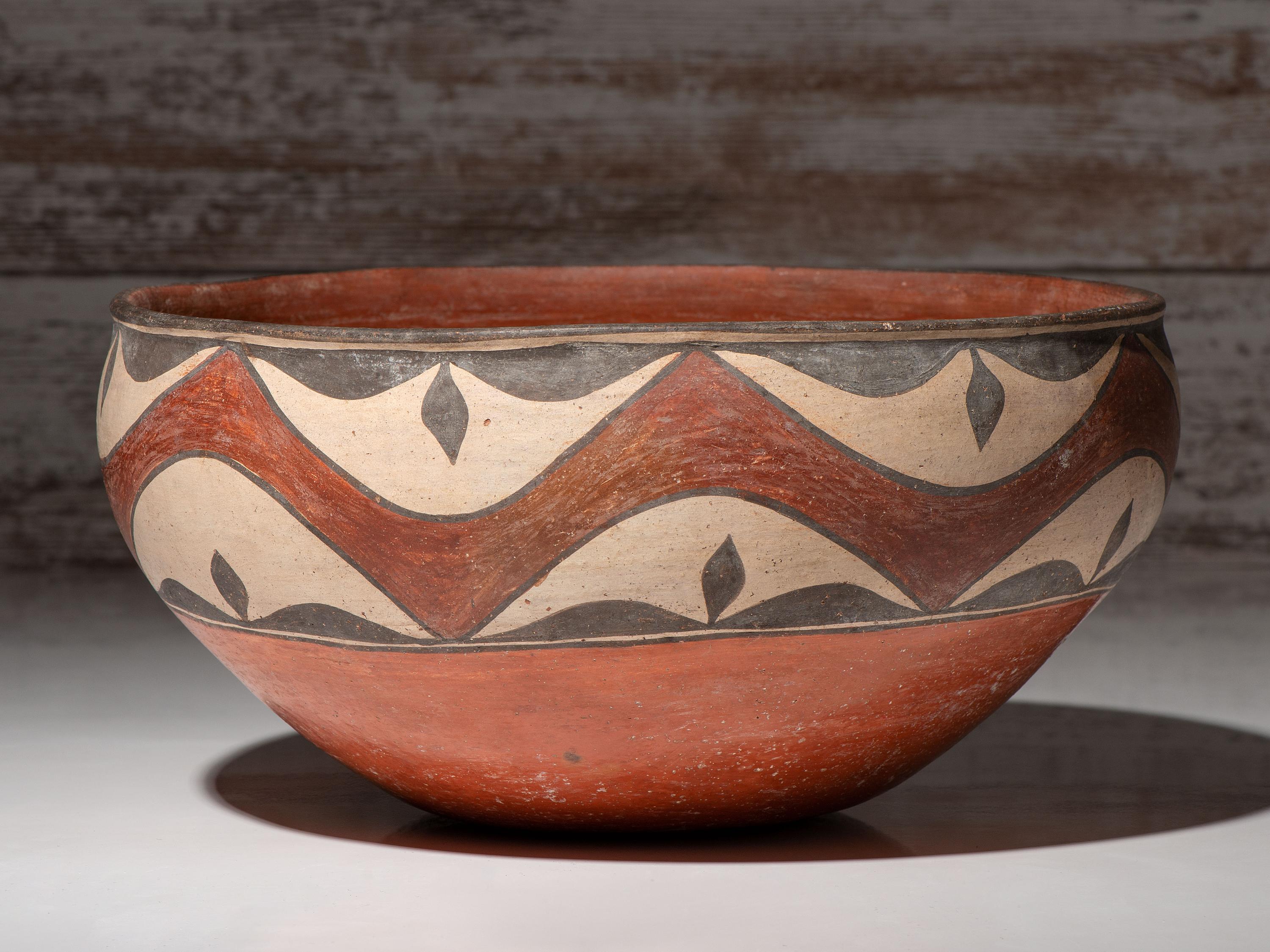 Zia Pottery Dough Bowl