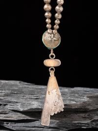 Multi-stone Inlay Abstract Necklace