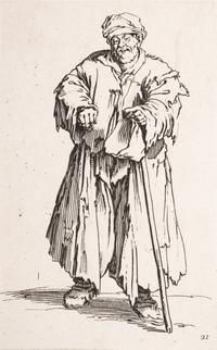 A Group of Five Engravings After Jacques Callot (French, 1592-1635)