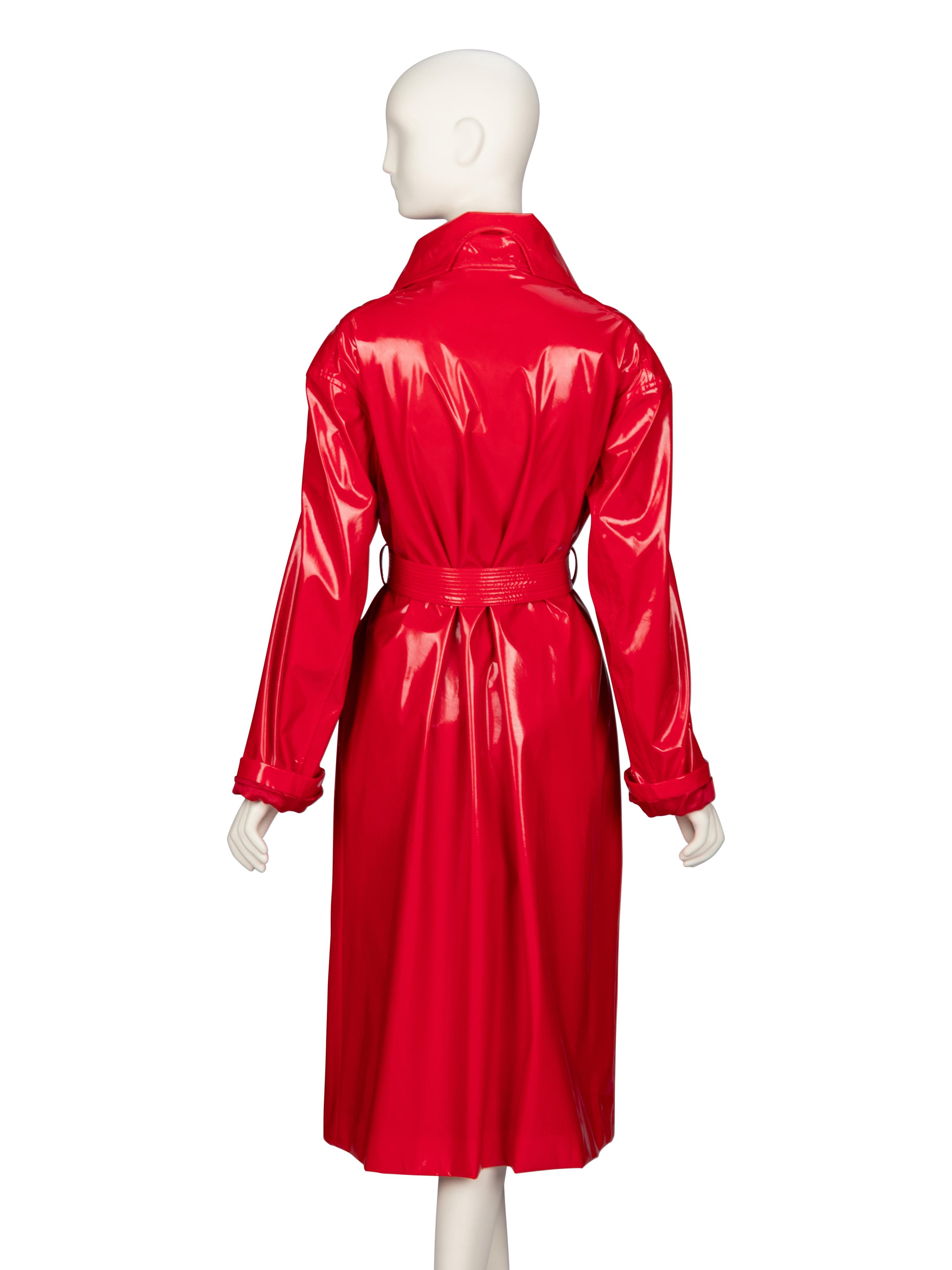 Demna Gvasalia for Balenciaga, Cherry Red Raincoat