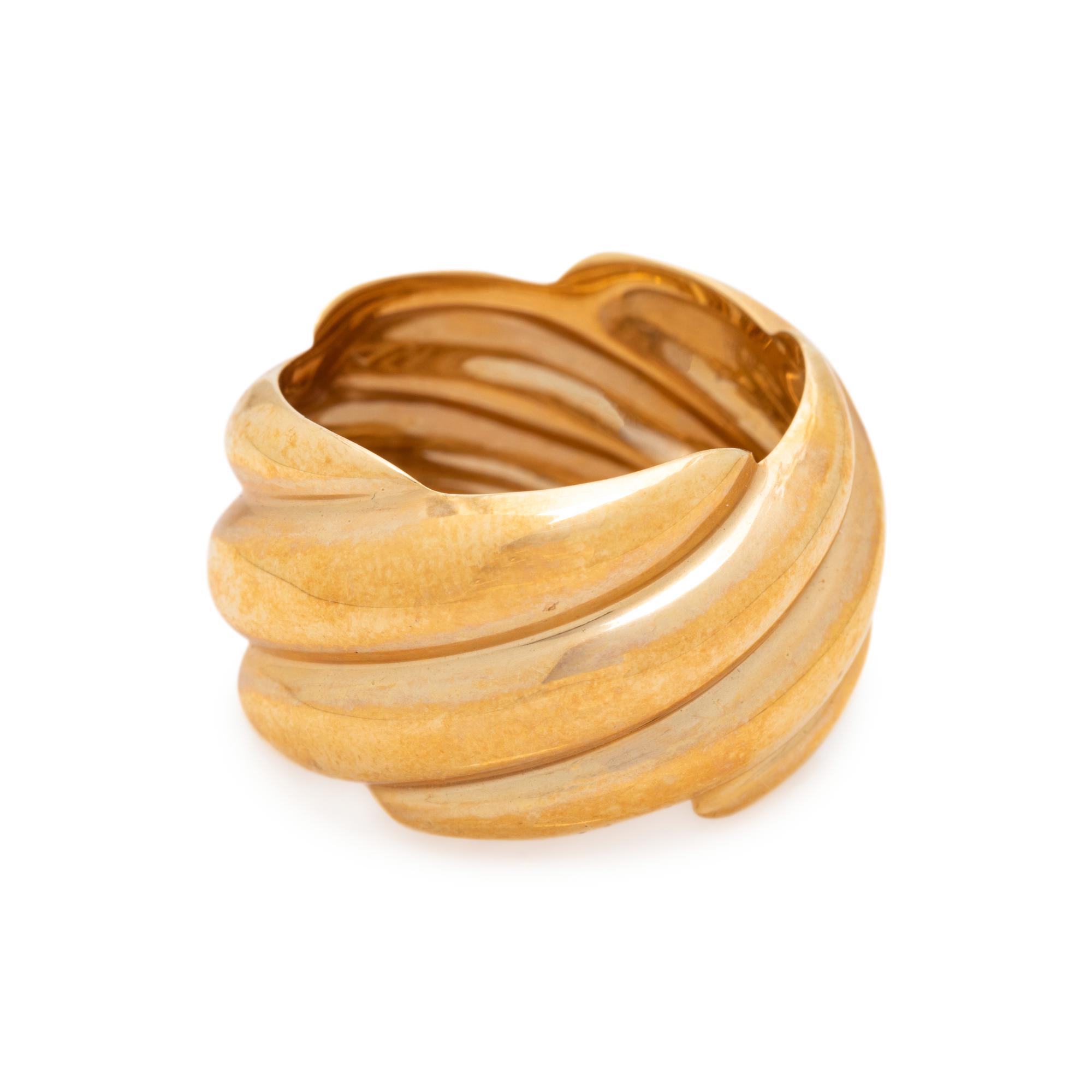 YELLOW GOLD RING