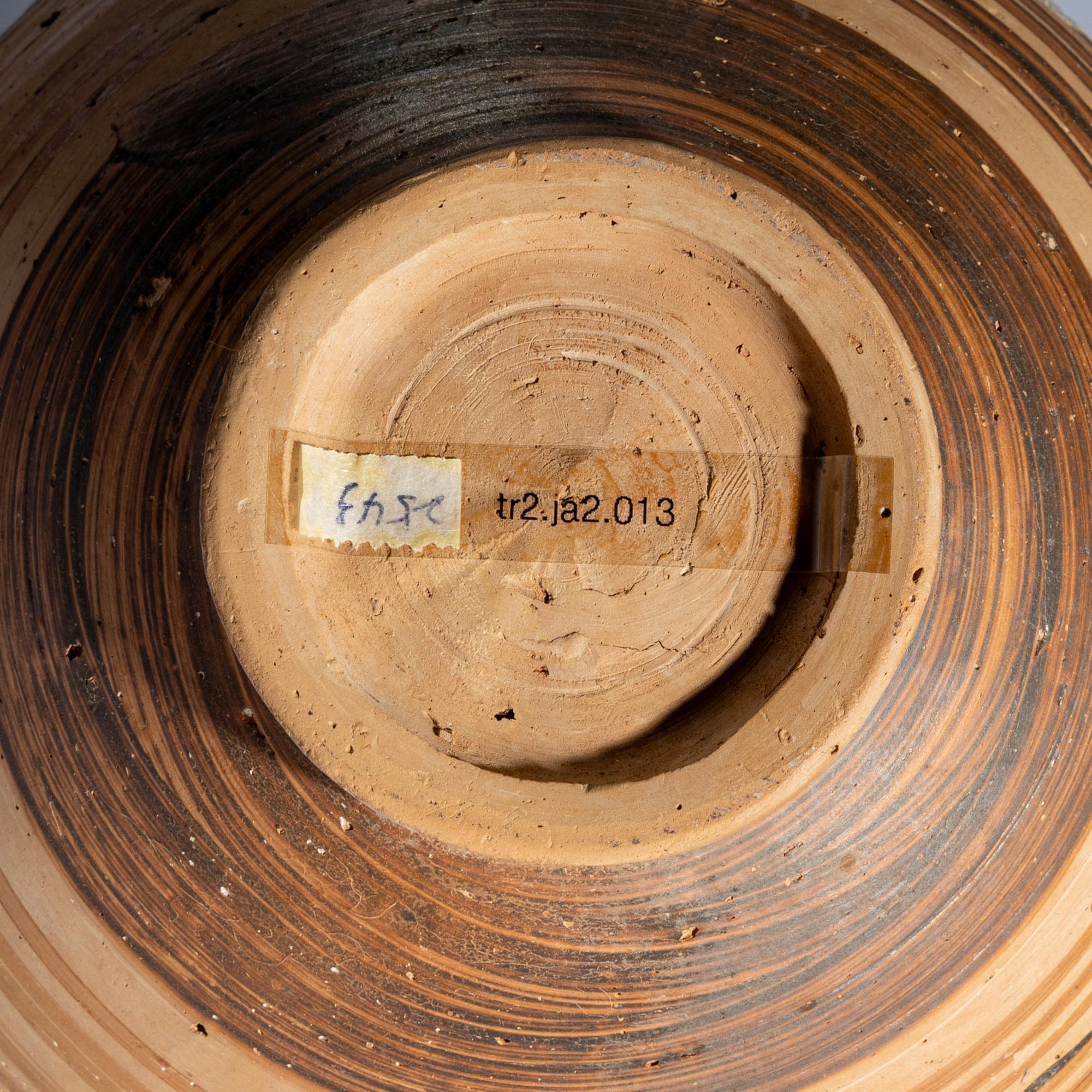 A Mycenaean Painted Terracotta Stirrup Jar