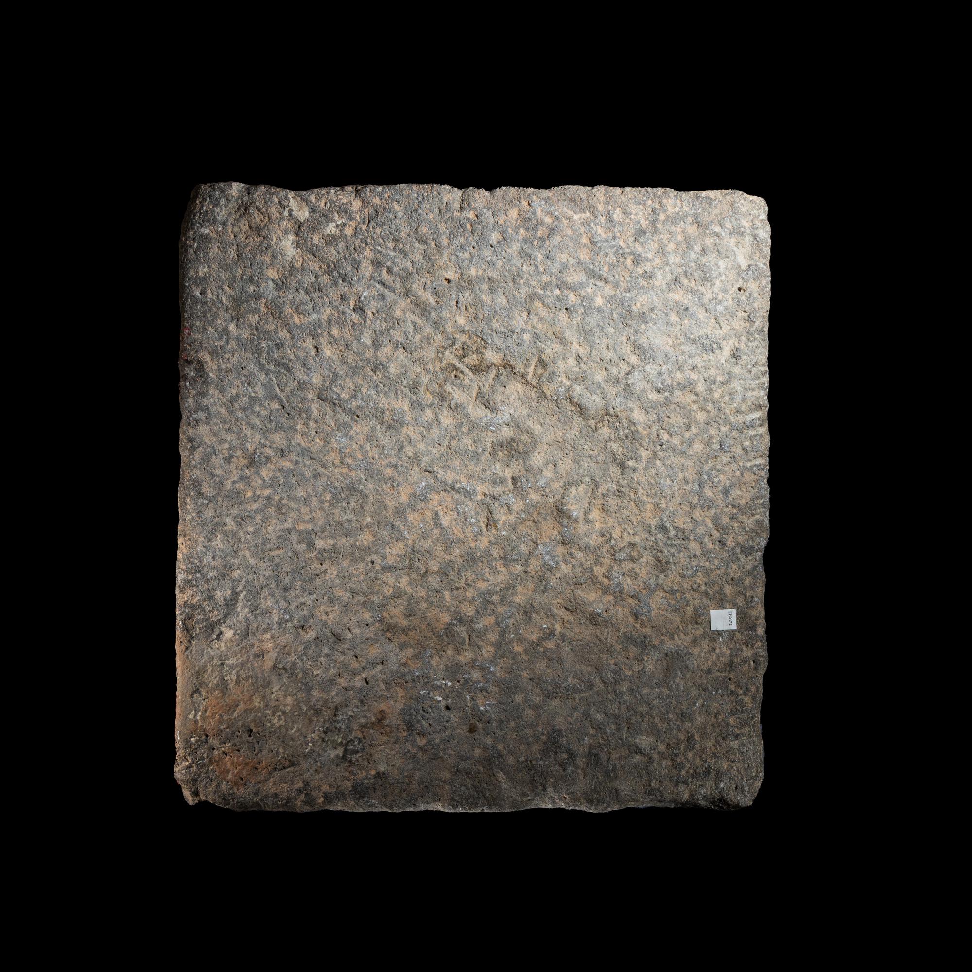 A Roman Gray Basalt Column Capital