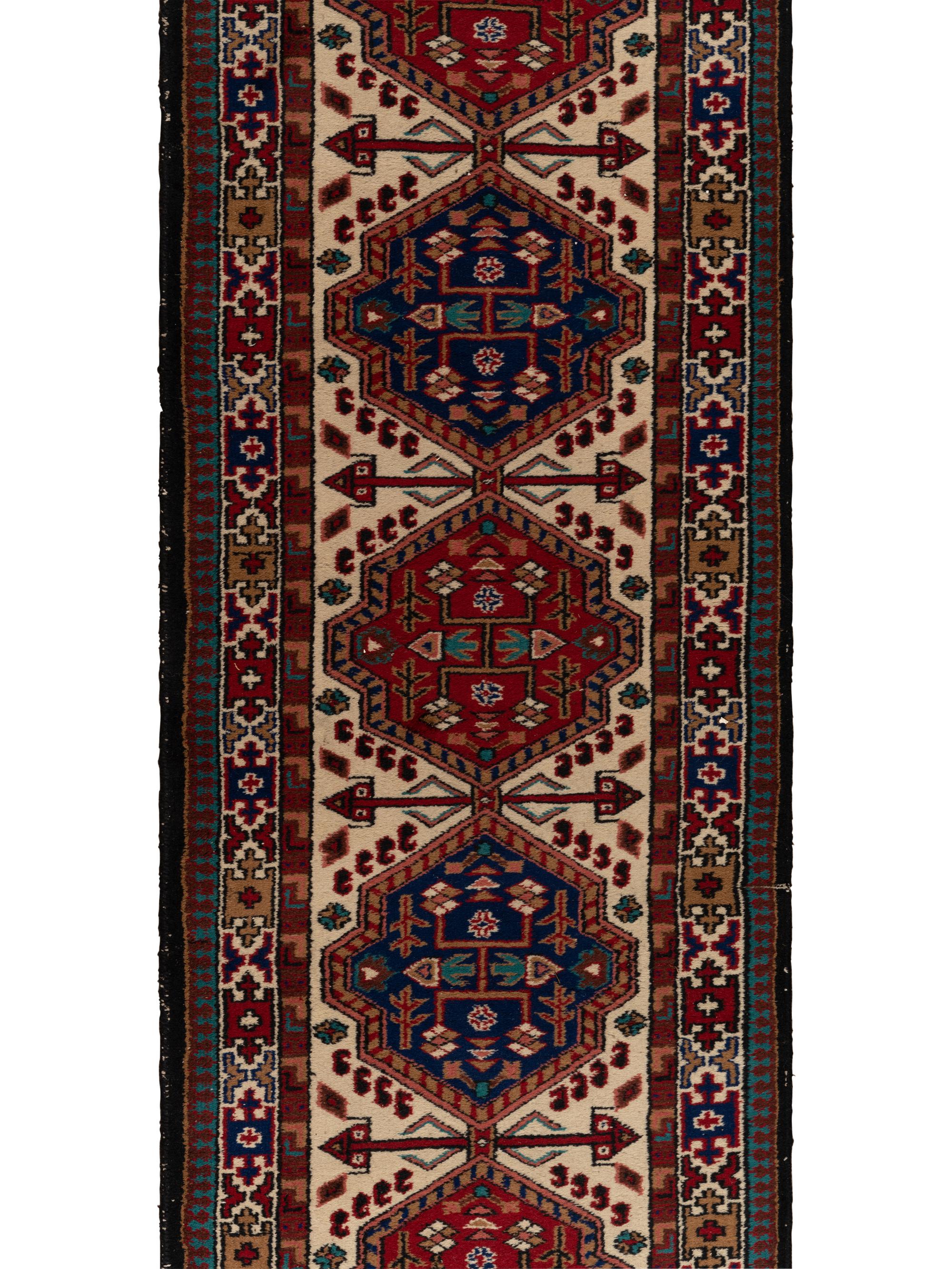 A Heriz Wool Runner