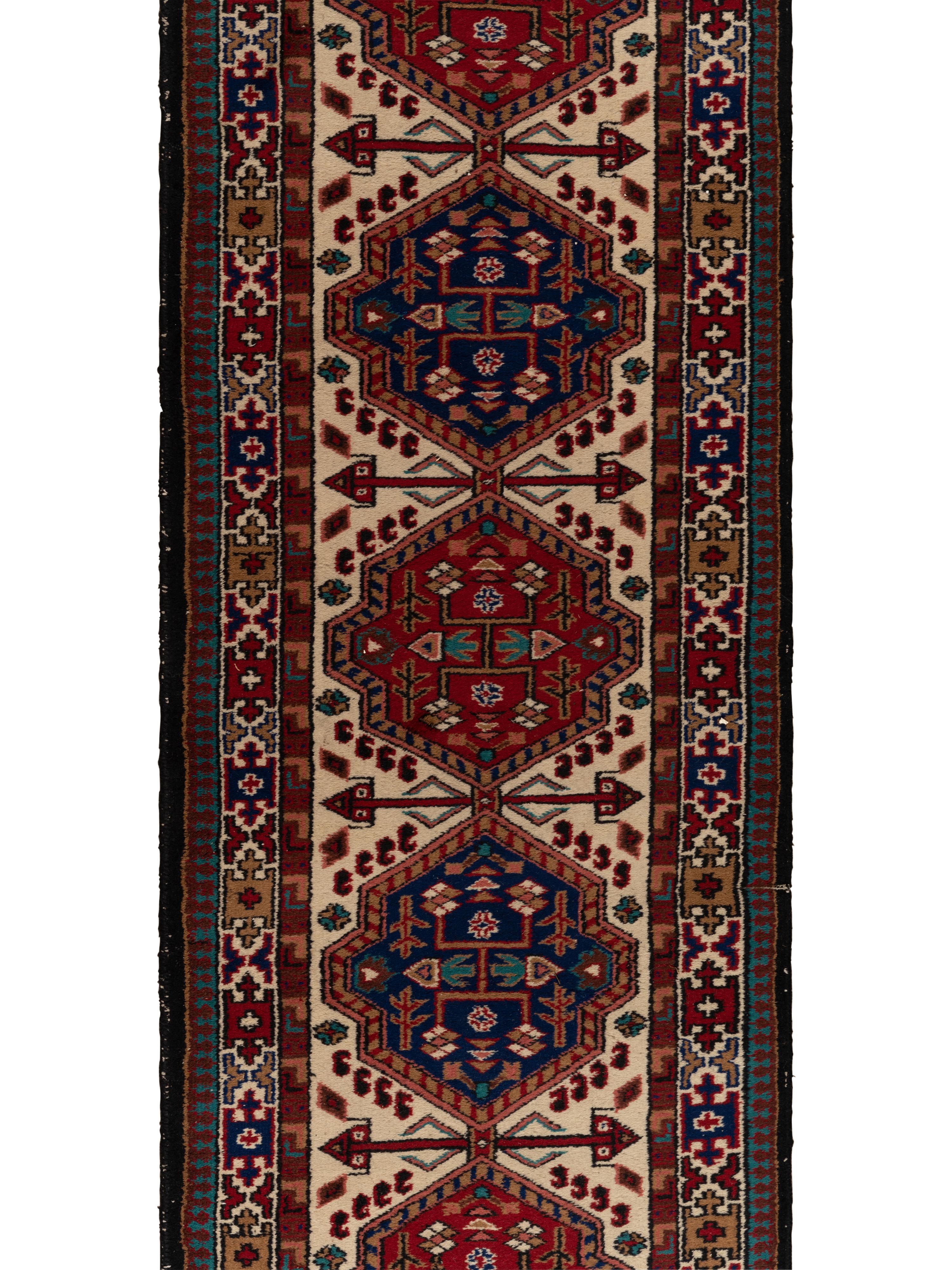 A Heriz Wool Runner