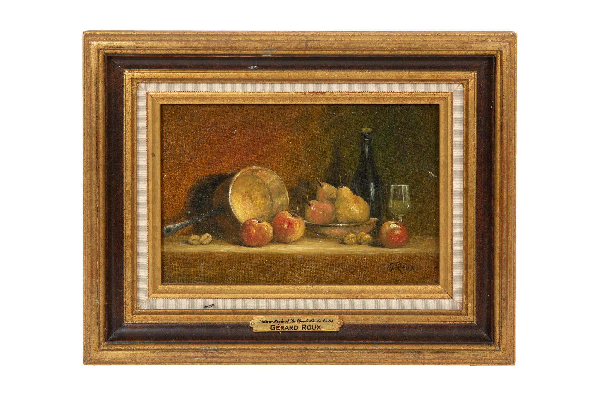 Nature morte à la bouteille de cidre