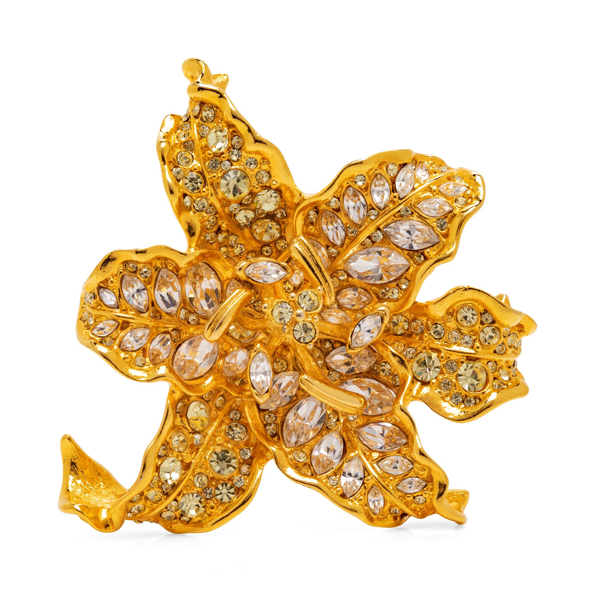 Kenneth Lane brooch, 1980-90s