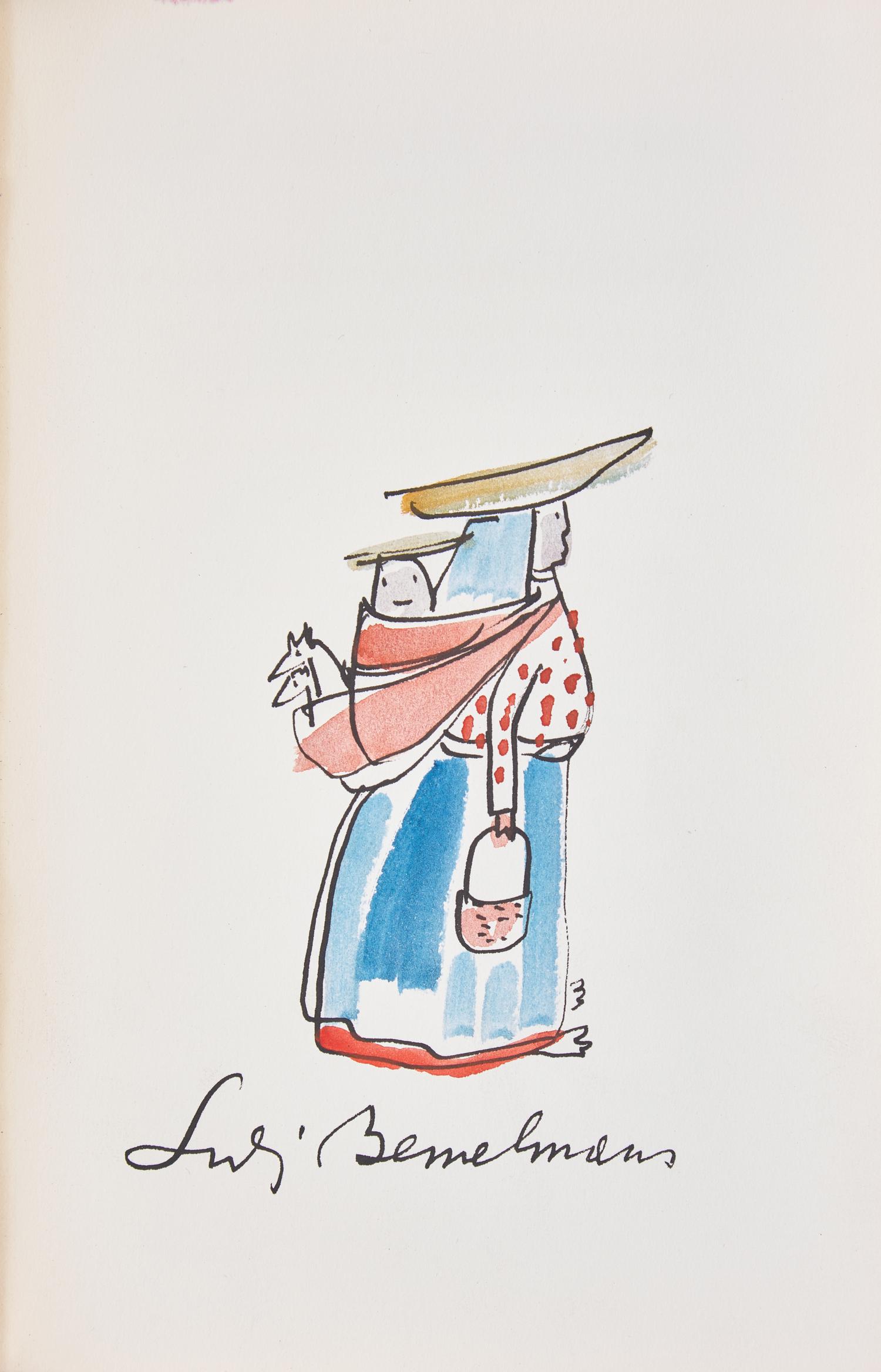 [Children's & Illustrated] Bemelmans, Ludwig. The Donkey Inside