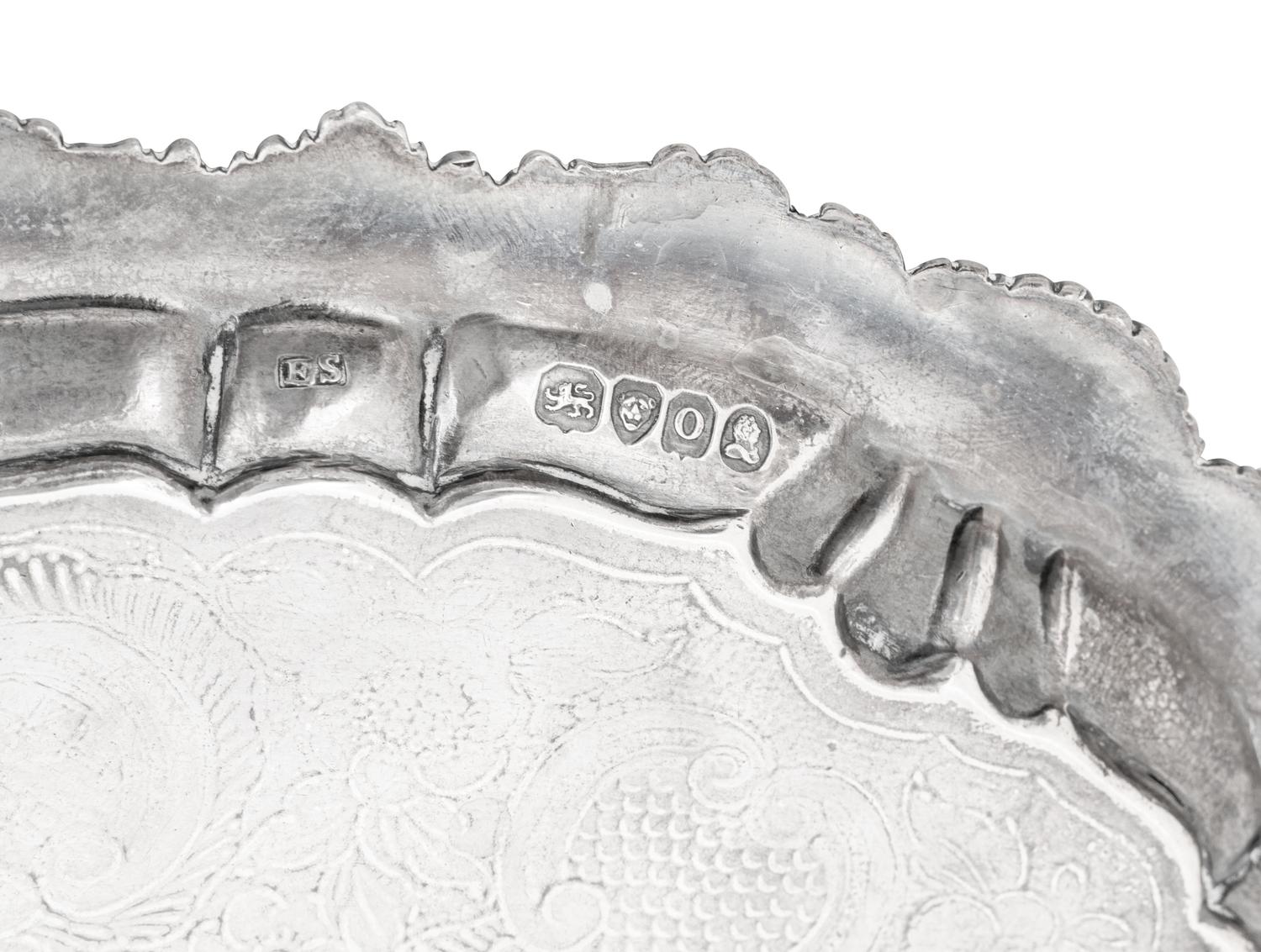 A George IV Silver Salver