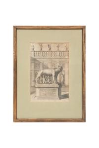 A Set of Four Framed Engravings