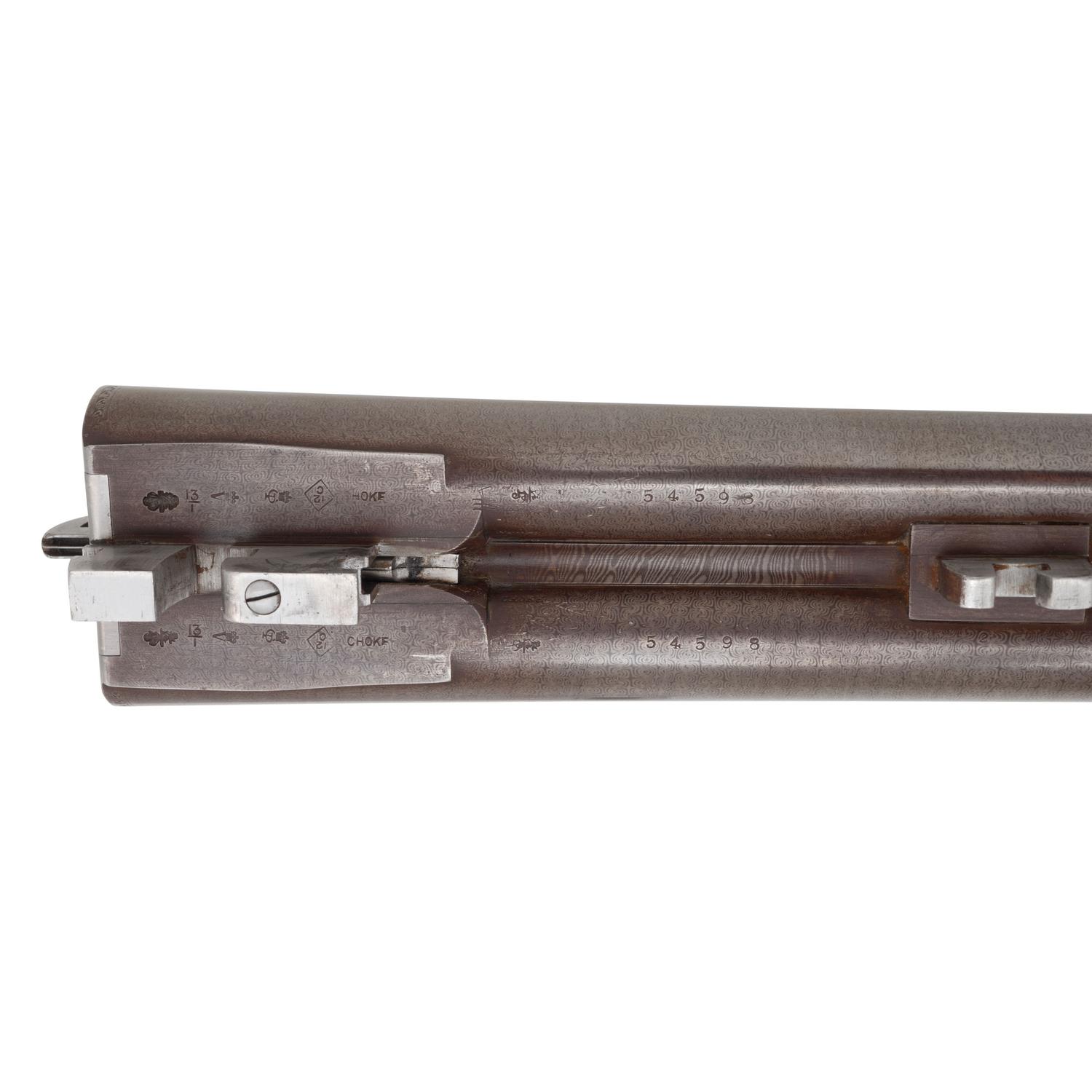 W & C Scott & Son Premier Ejector 12 Gauge Shotgun in Travel Case